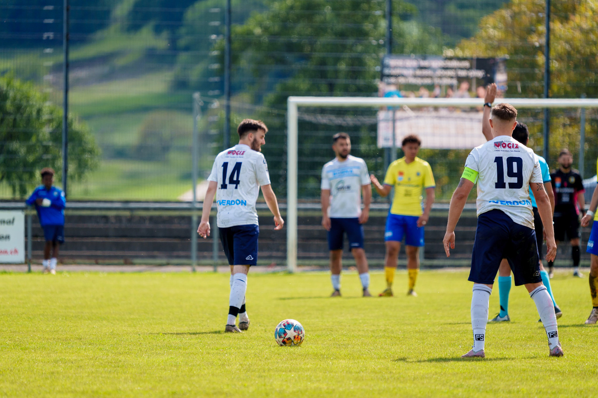 Match 2ème Ligue FC Bosna Yverdon - FC Vevey Sport II au Stade Sous-Ville à Baulmes
