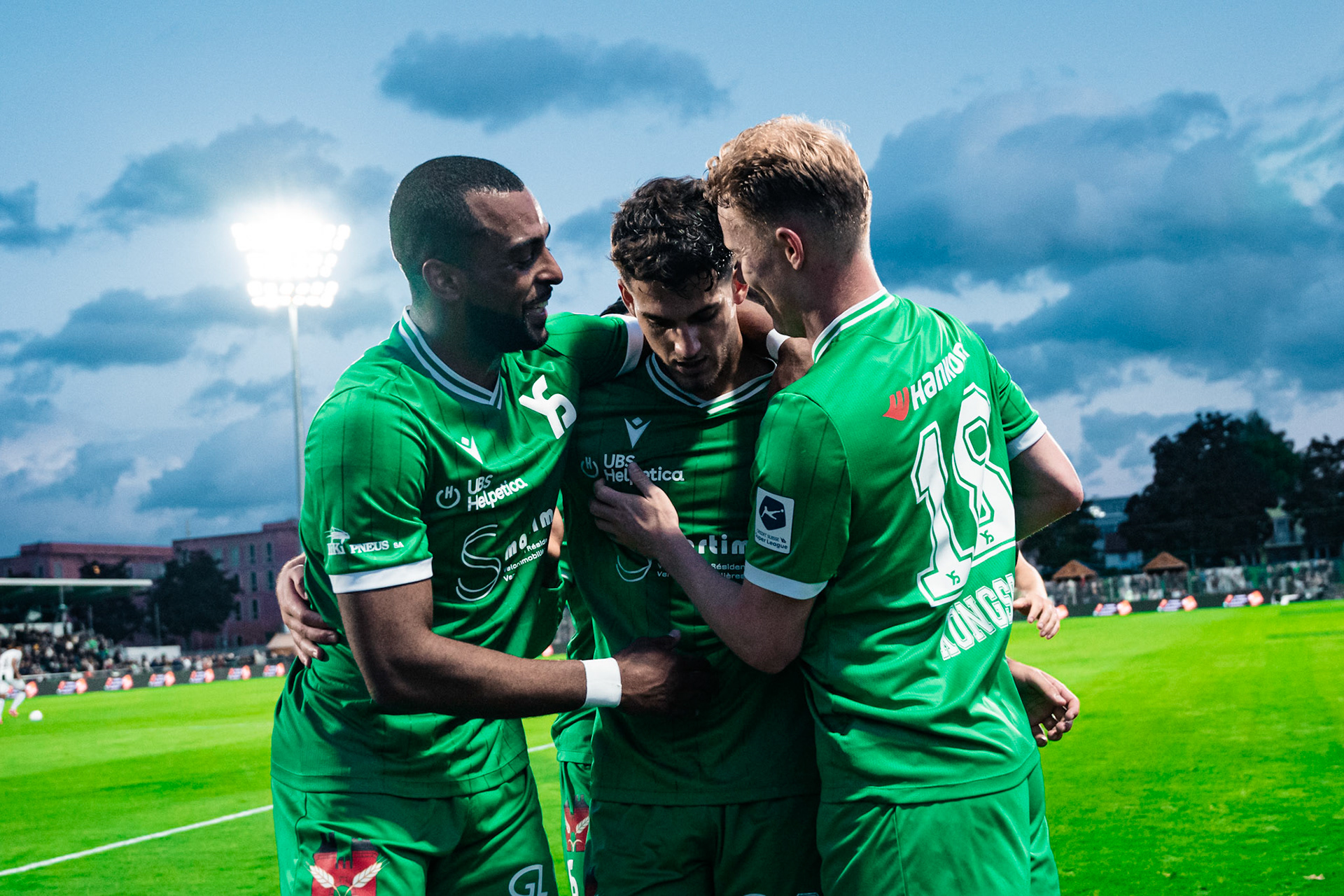 Yverdon Sport FC et FC Zürich au Stade Municipal. (Christian António/LibsVisuals.com)