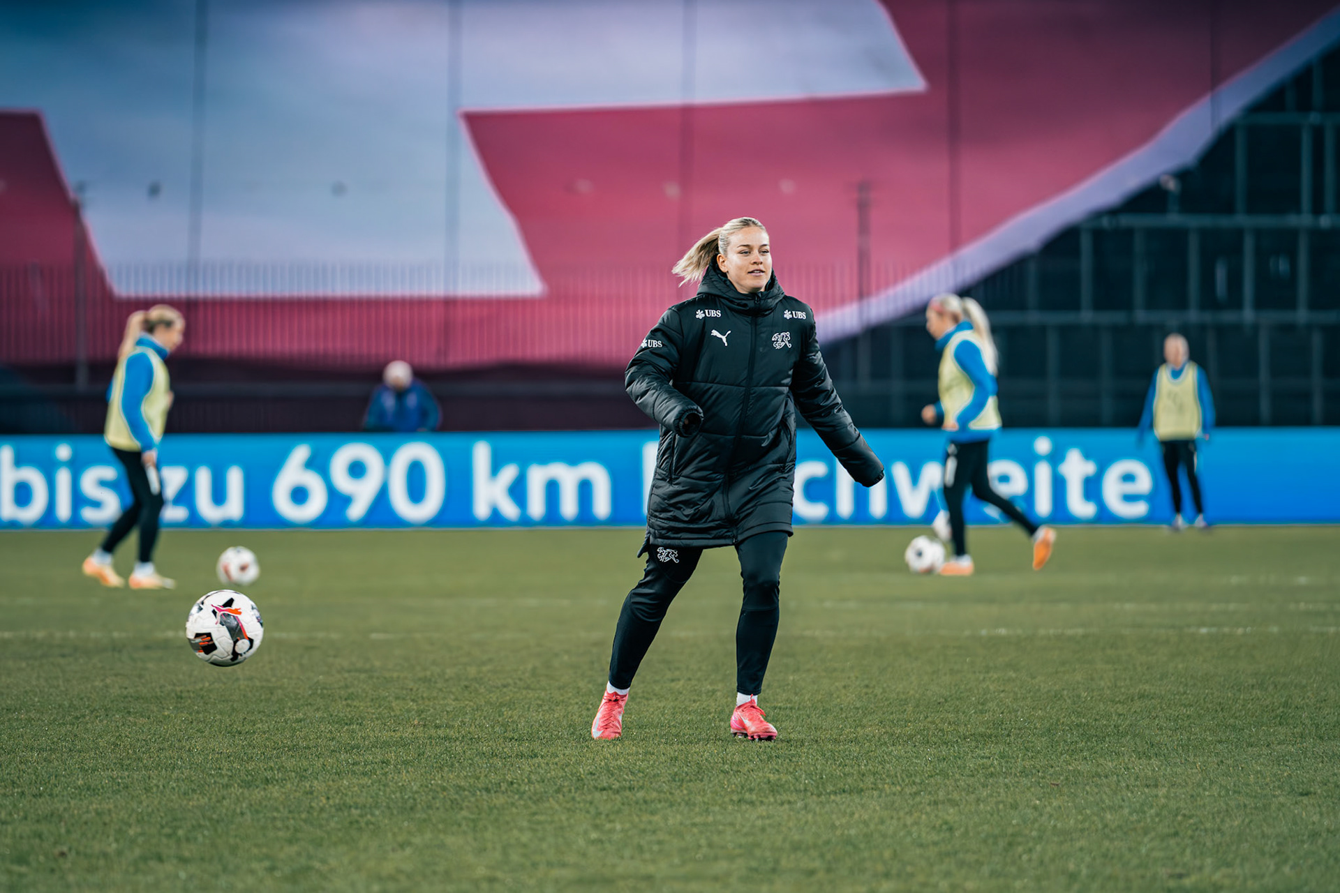 UEFA Women's Nations League Suisse - Islande au Stadion Letzigrund. (Christian António/LibsVisuals.com)