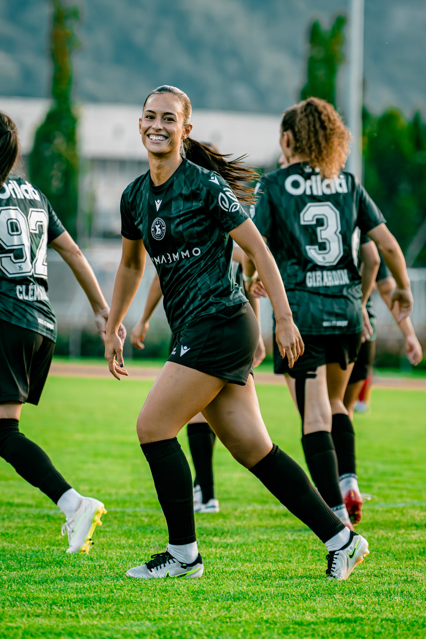 Match de championnat LNB (féminine) opposant le FC Sion Féminin à Yverdon Sport FC à l’Ancien Stand, Sion. (Christian António/LibsVisuals.com)