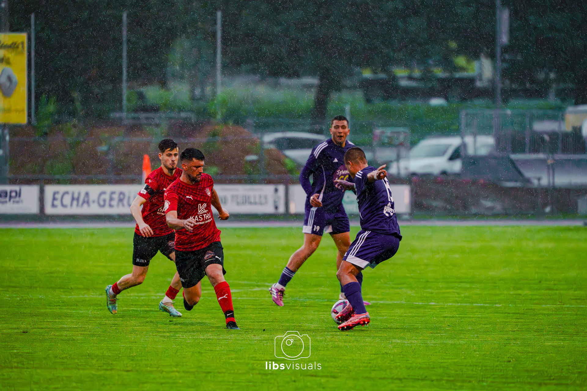 Match de barrage - Promotion 3ème ligue FC Iliria Payerne - FC Champvent au Stade Municipal à Payerne