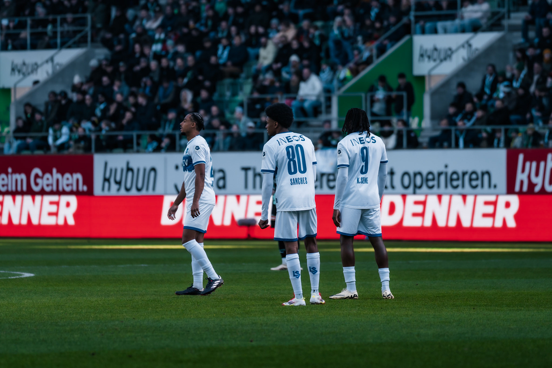 FC Saint-Gall 1879 et Lausanne-Sport FC au Kybunpark. (Christian António/LibsVisuals.com)