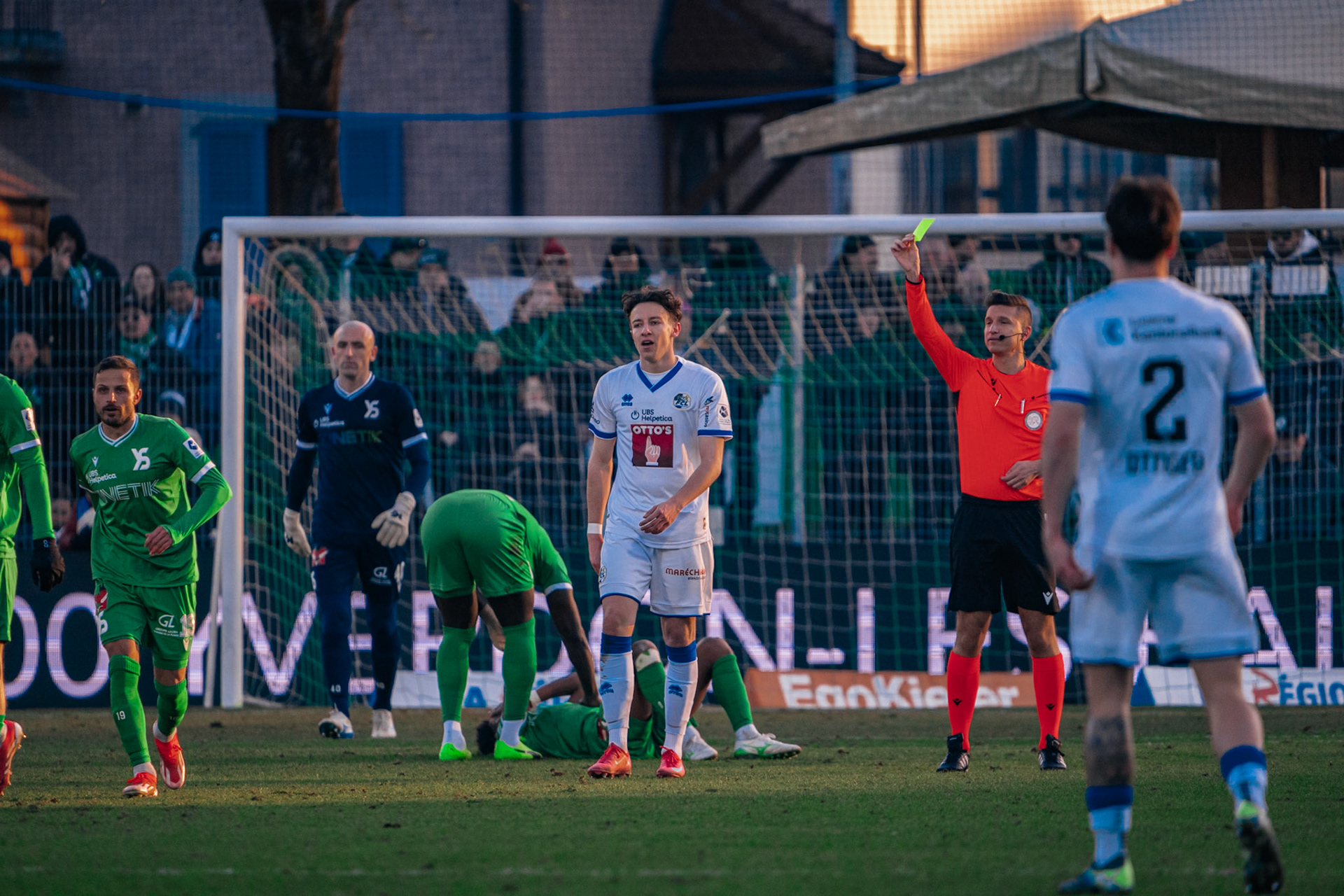 Yverdon Sport FC et FC Luzern au Stade Municipal. (Christian António/LibsVisuals.com)