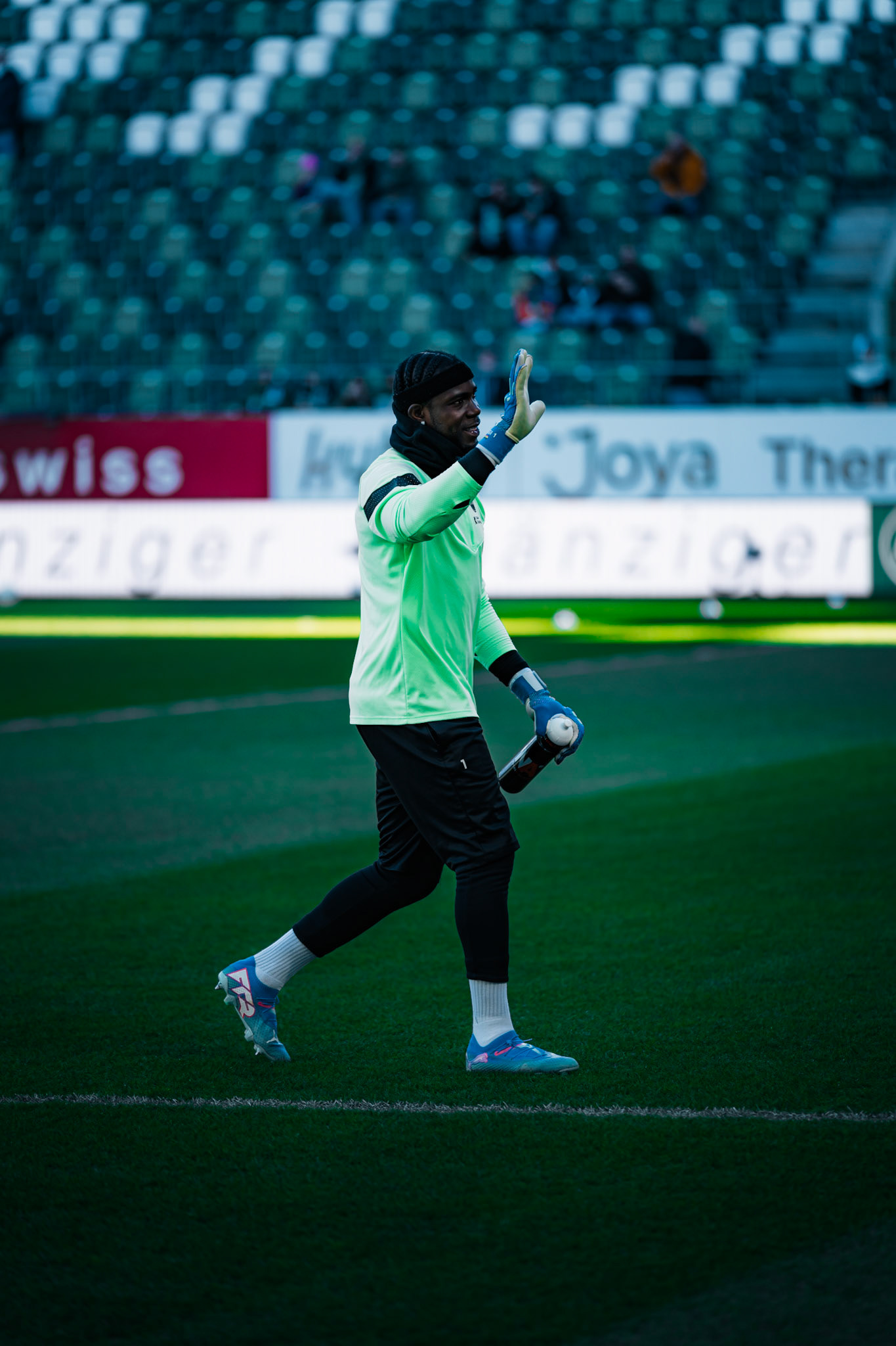 FC Saint-Gall 1879 et Lausanne-Sport FC au Kybunpark. (Christian António/LibsVisuals.com)