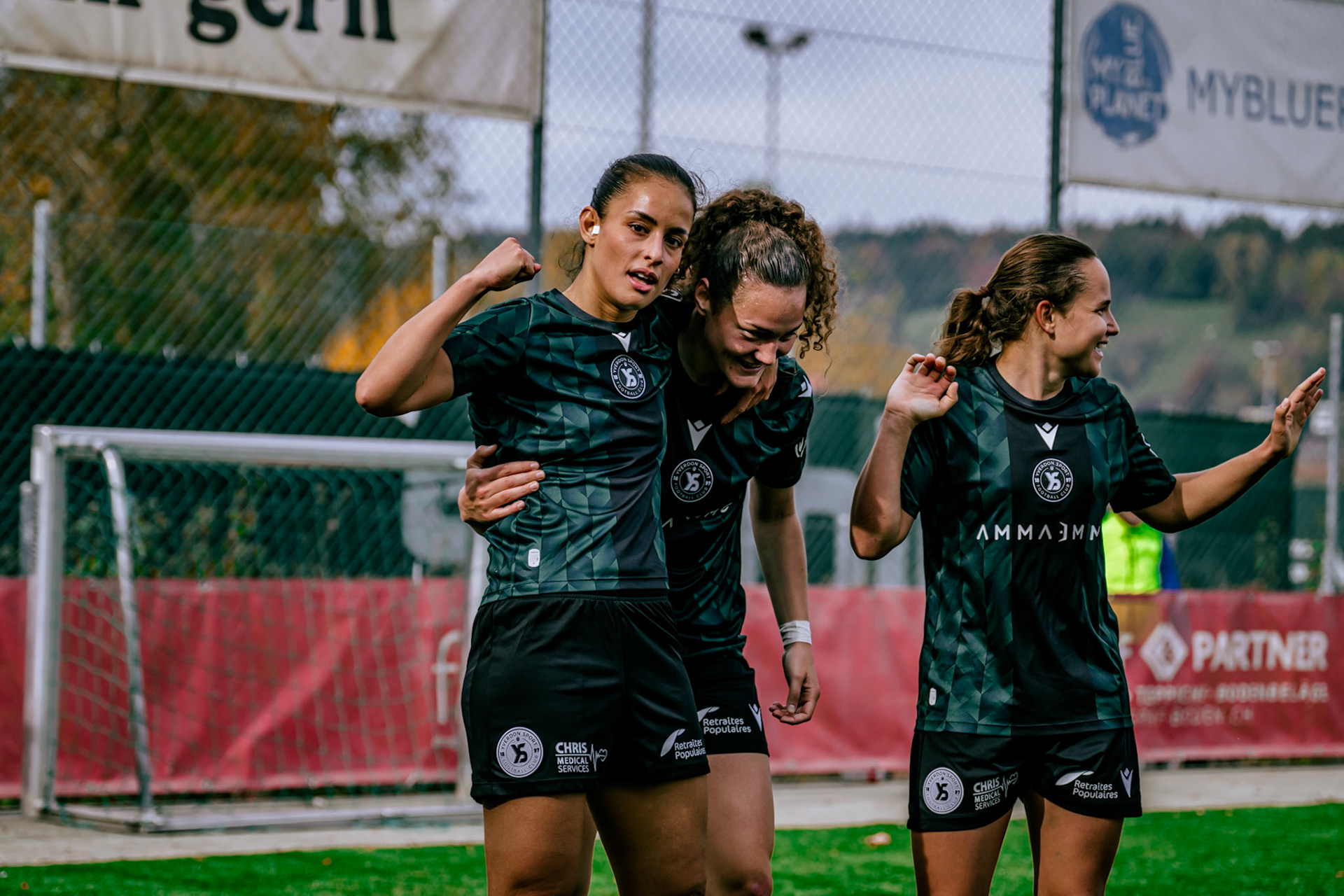 Match de championnat LNB Féminine opposant le FC Winterthur et Yverdon Sport FC au Schützenwiese, Winterthur. (Christian António/LibsVisuals.com)