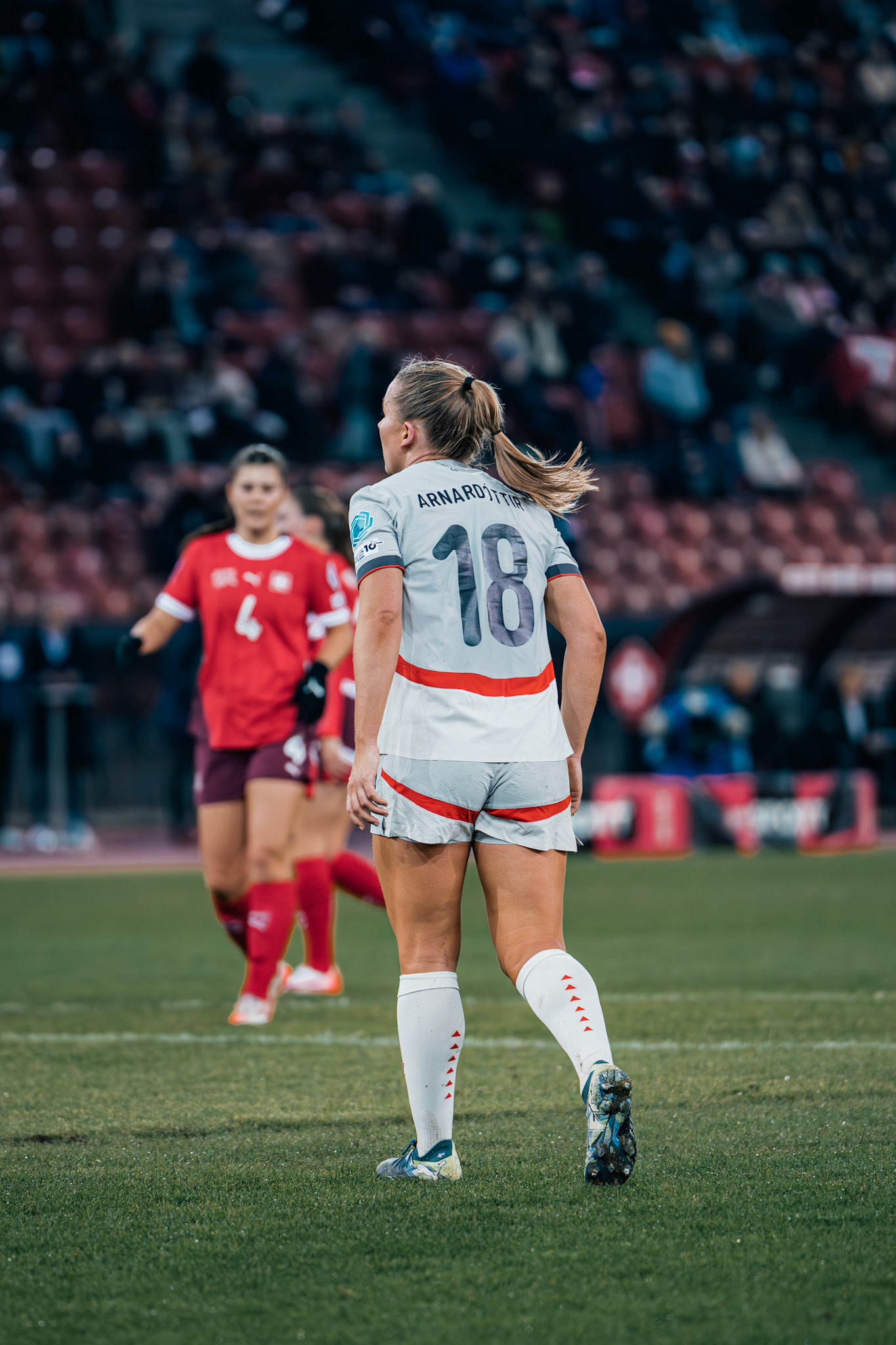 UEFA Women's Nations League Suisse - Islande au Stadion Letzigrund. (Christian António/LibsVisuals.com)