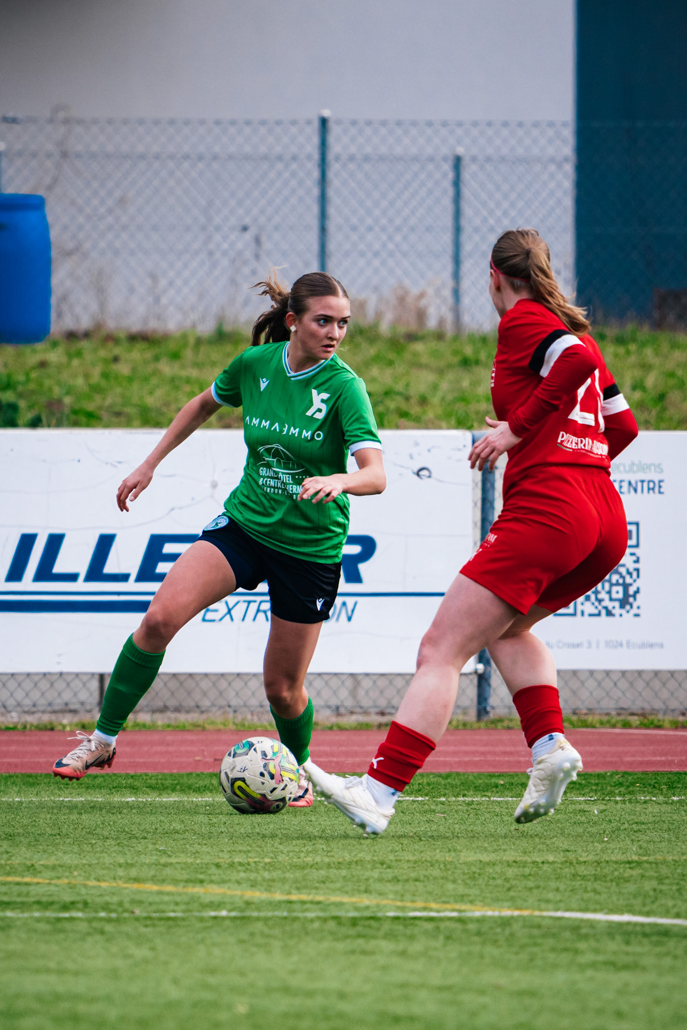 Match Amical entre FC Renens et Yverdon Sport FC au Stade sportif du Croset. (Christian António/LibsVisuals.com)