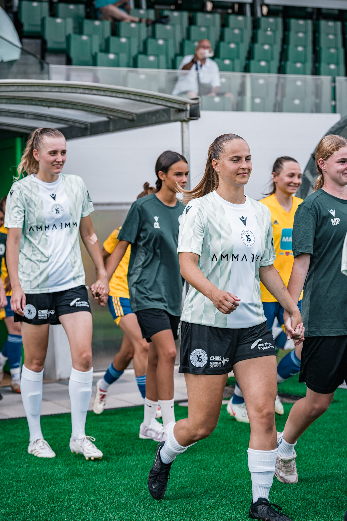 Match championnat opposant Yverdon Sport – FC Wädenswil au Stade Municipal. (Christian António/LibsVisuals.com)