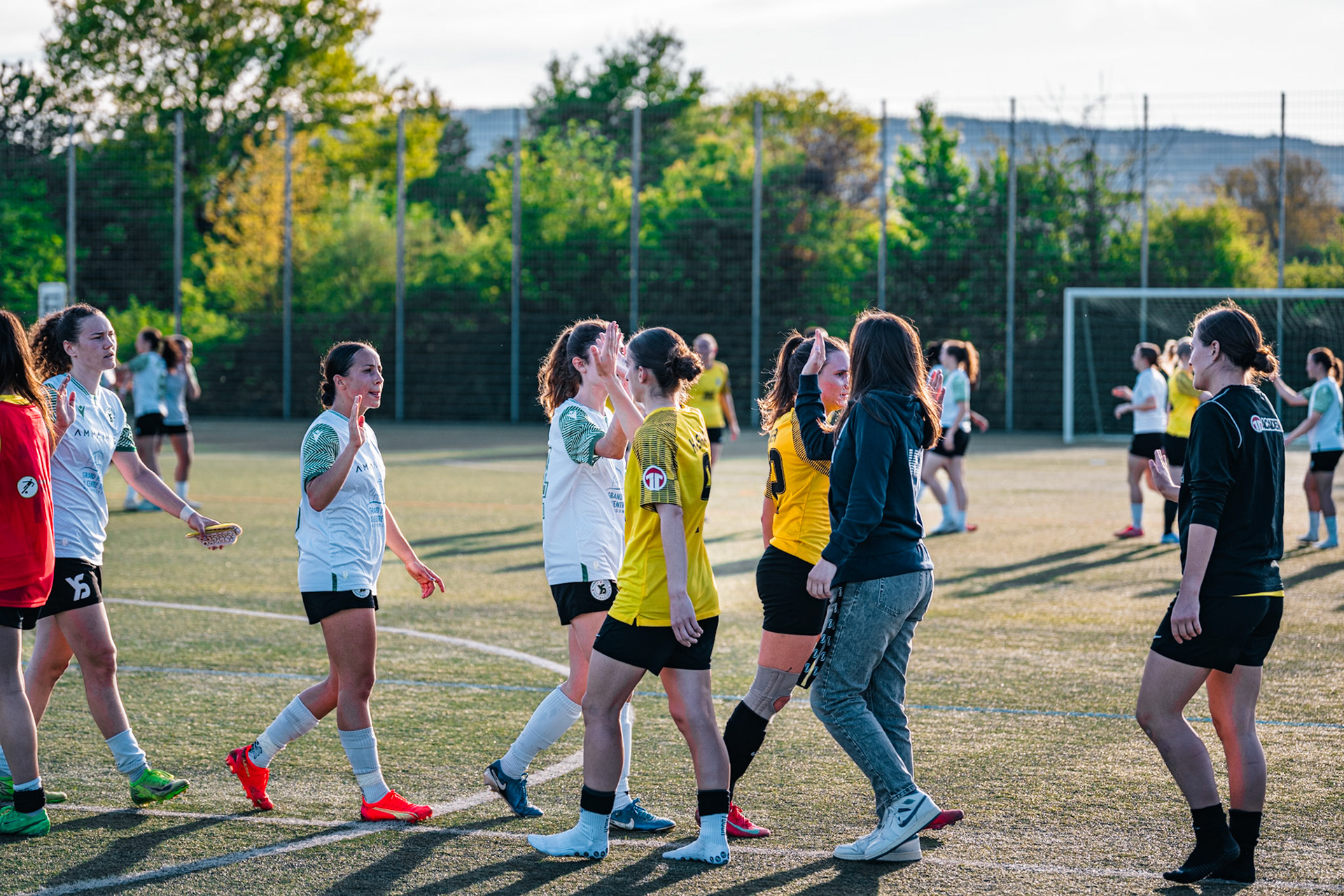 FC Schlieren et Yverdon Sport FC au Zelgli. (Christian António/LibsVisuals.com)