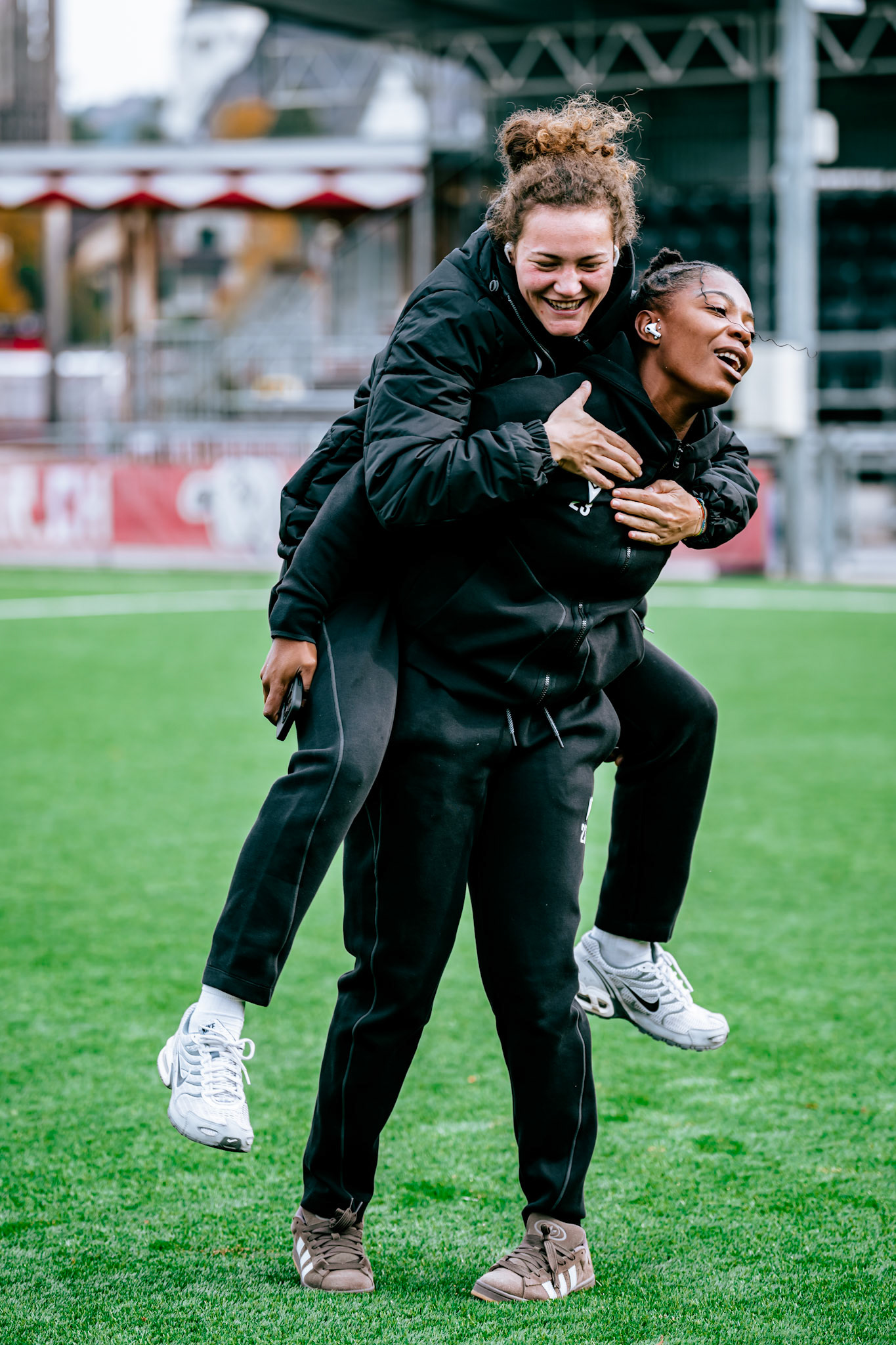 Match de championnat LNB Féminine opposant le FC Winterthur et Yverdon Sport FC au Schützenwiese, Winterthur. (Christian António/LibsVisuals.com)