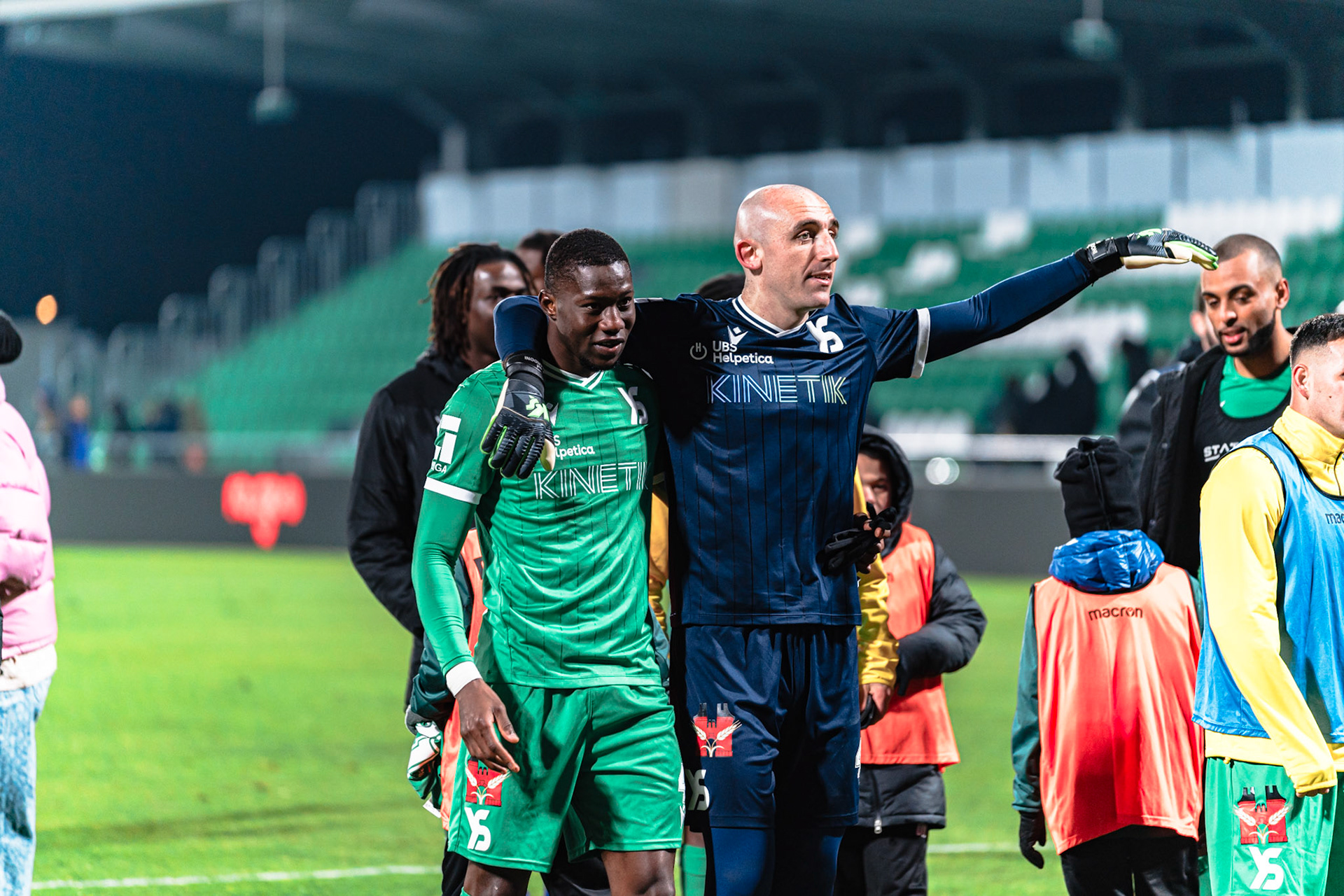 Yverdon Sport FC et FC Winterthur au Stade Municipal. (Christian António/LibsVisuals.com)