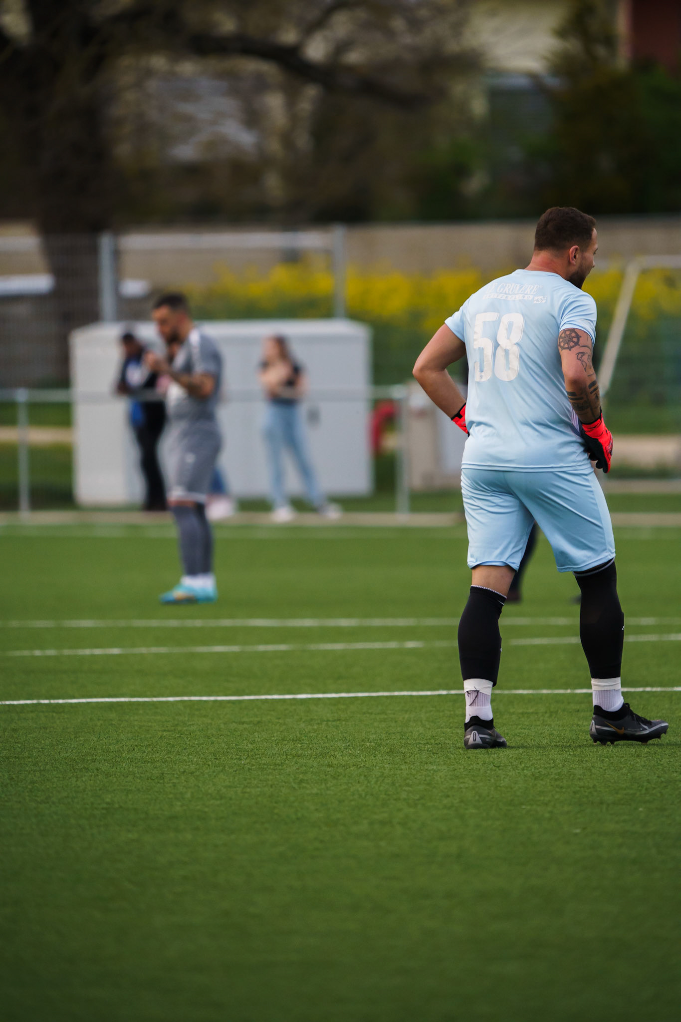 Match 2ème Ligue FC Champagne - FC Grandson-Tuileries au Terrain de Sport de Derrière-Ville à Champagne