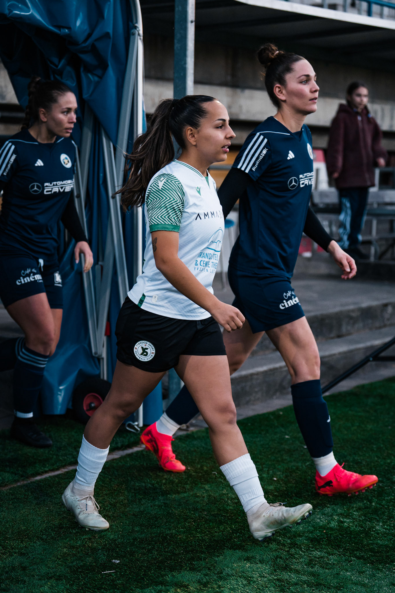 Etoile Carouge FC et Yverdon Sport FC au  Stade de la Fontenette (Christian António/LibsVisuals.com)