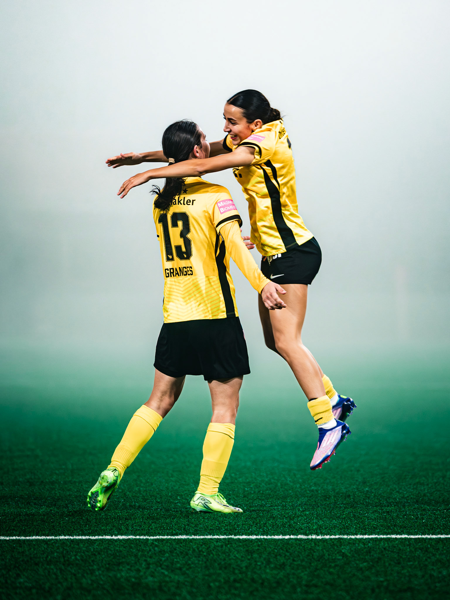 Match de Coupe Suisse féminine (AXA Women’s Cup – 1/8 de finale) opposant BSC YB Frauen et GC Frauenfussball au Stadion Wankdorf, Bern. (Christian António / LibsVisuals.com)