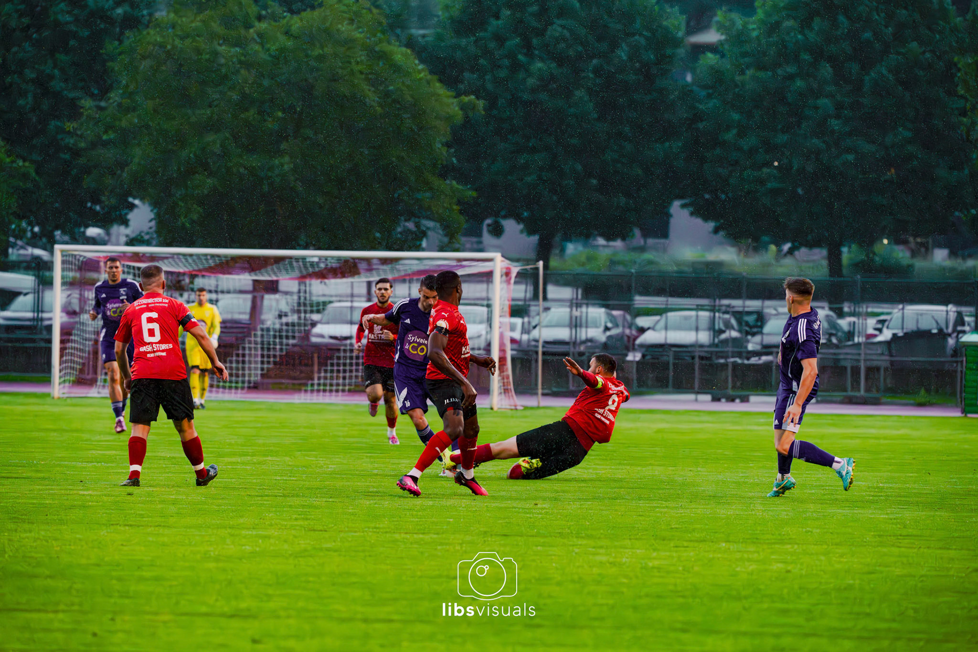 Match de barrage - Promotion 3ème ligue FC Iliria Payerne - FC Champvent au Stade Municipal à Payerne