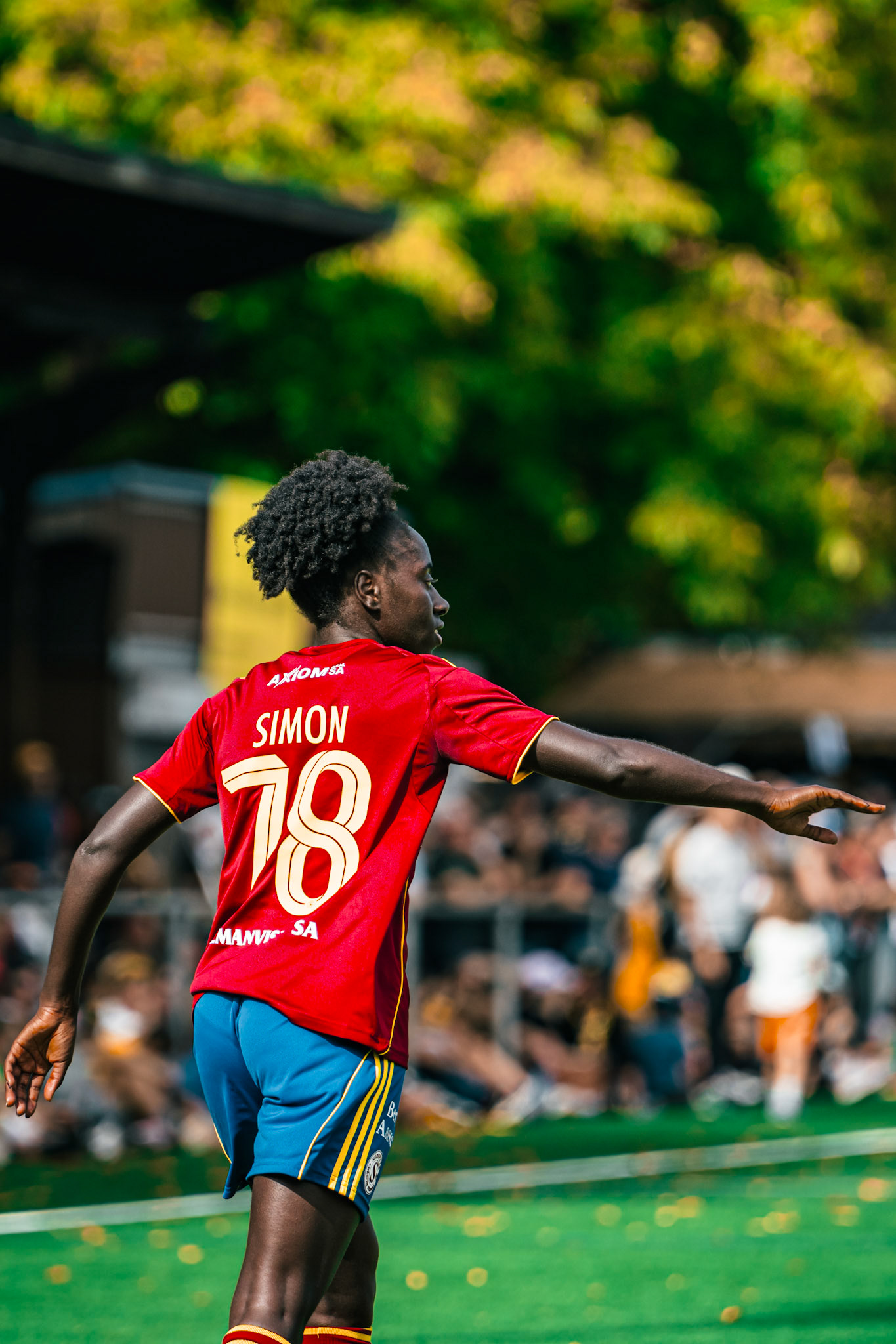 Match de l’AXA Women’s Super League opposant BSC YB Frauen et Servette FC Chênois Féminin au Spitalacker (Kunstrasenfeld), Bern. (Christian António/LibsVisuals.com)