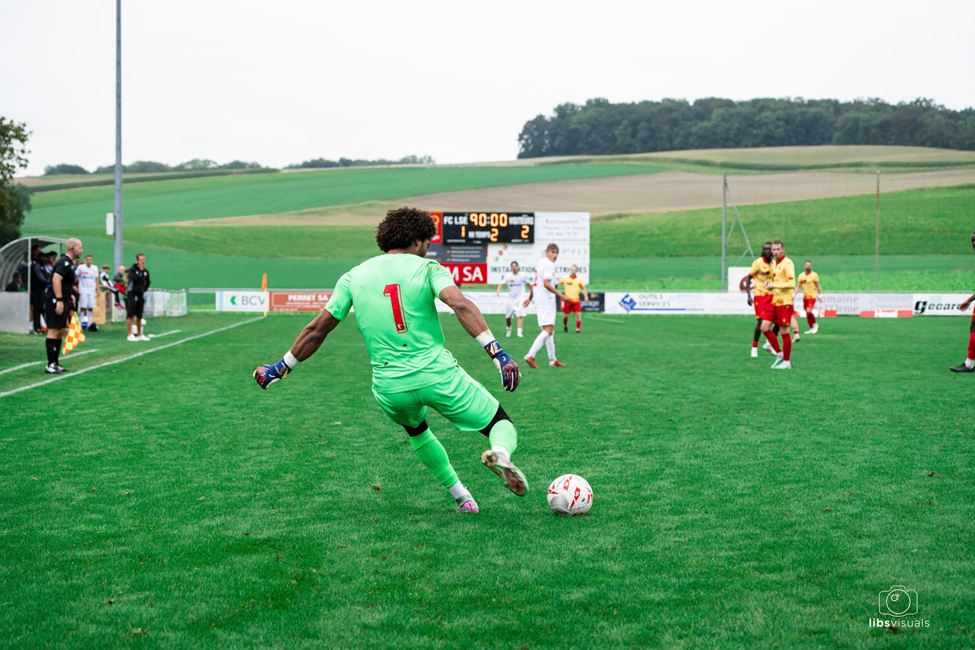 Match de 1ère Ligue Classic FC La Sarraz-Eclépens - FC Sion M21