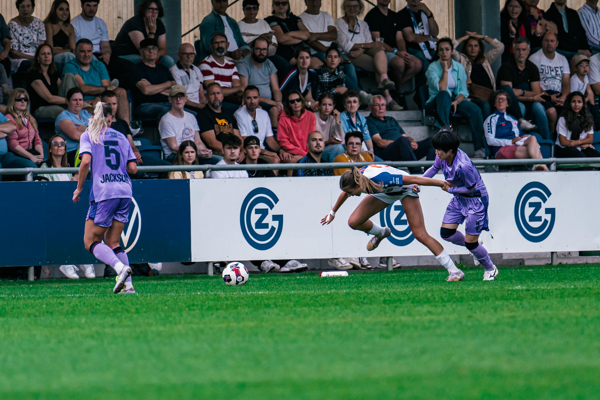 Match de l’AXA Women’s Super League opposant GC Frauenfussball et FC Basel 1893 au GC/Campus, Niederhasli (Platz 1). (Christian António/LibsVisuals.com)