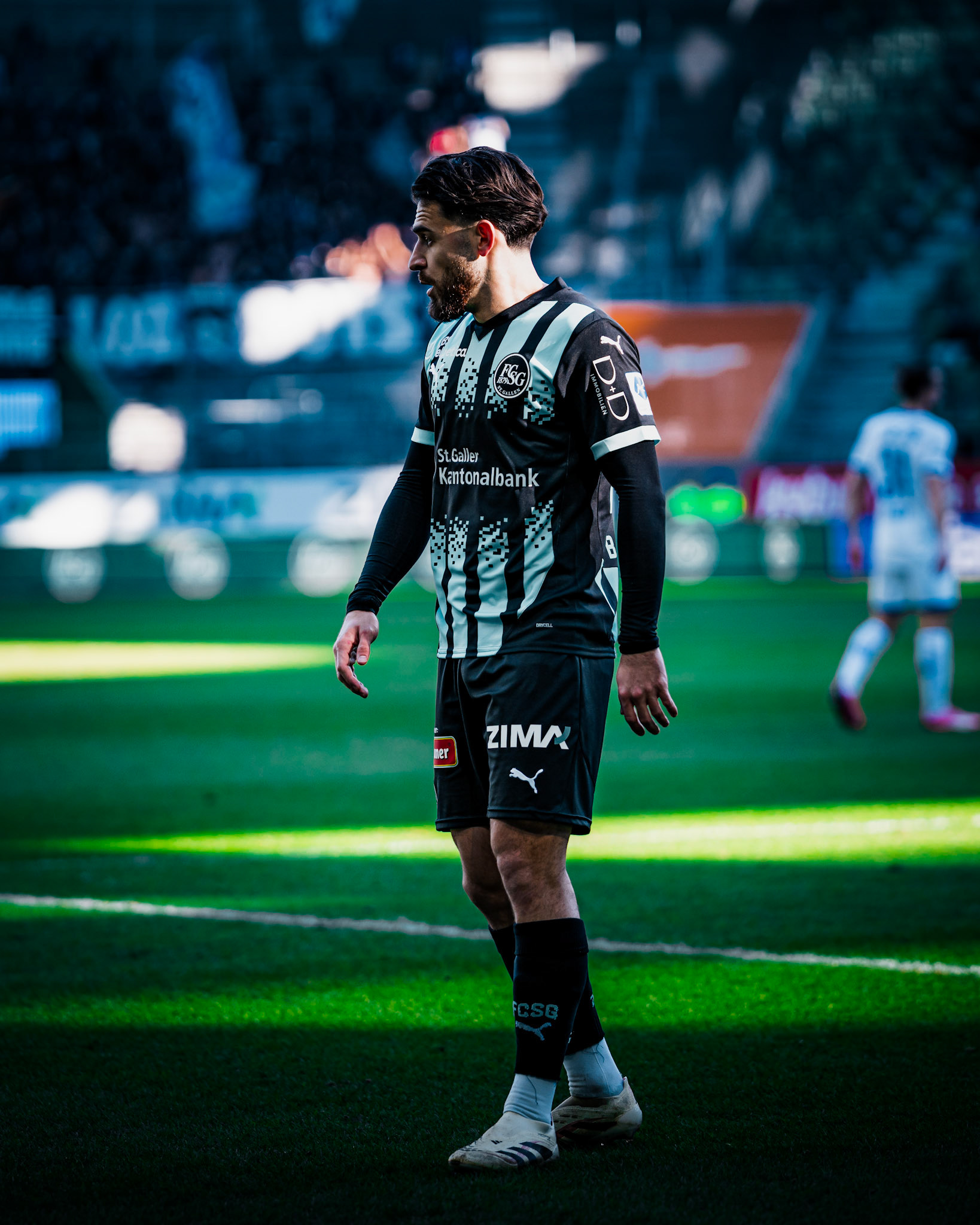 FC Saint-Gall 1879 et Lausanne-Sport FC au Kybunpark. (Christian António/LibsVisuals.com)