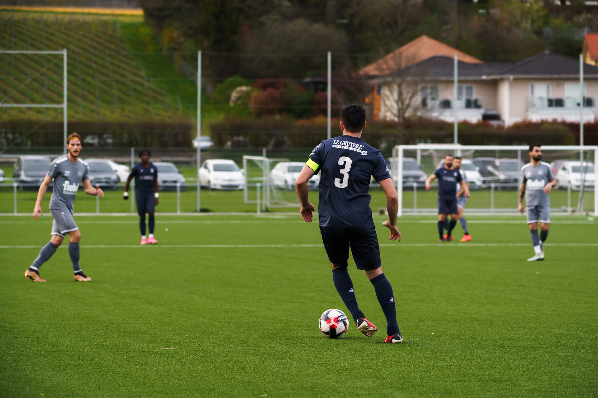 Match 2ème Ligue FC Champagne - FC Grandson-Tuileries au Terrain de Sport de Derrière-Ville à Champagne
