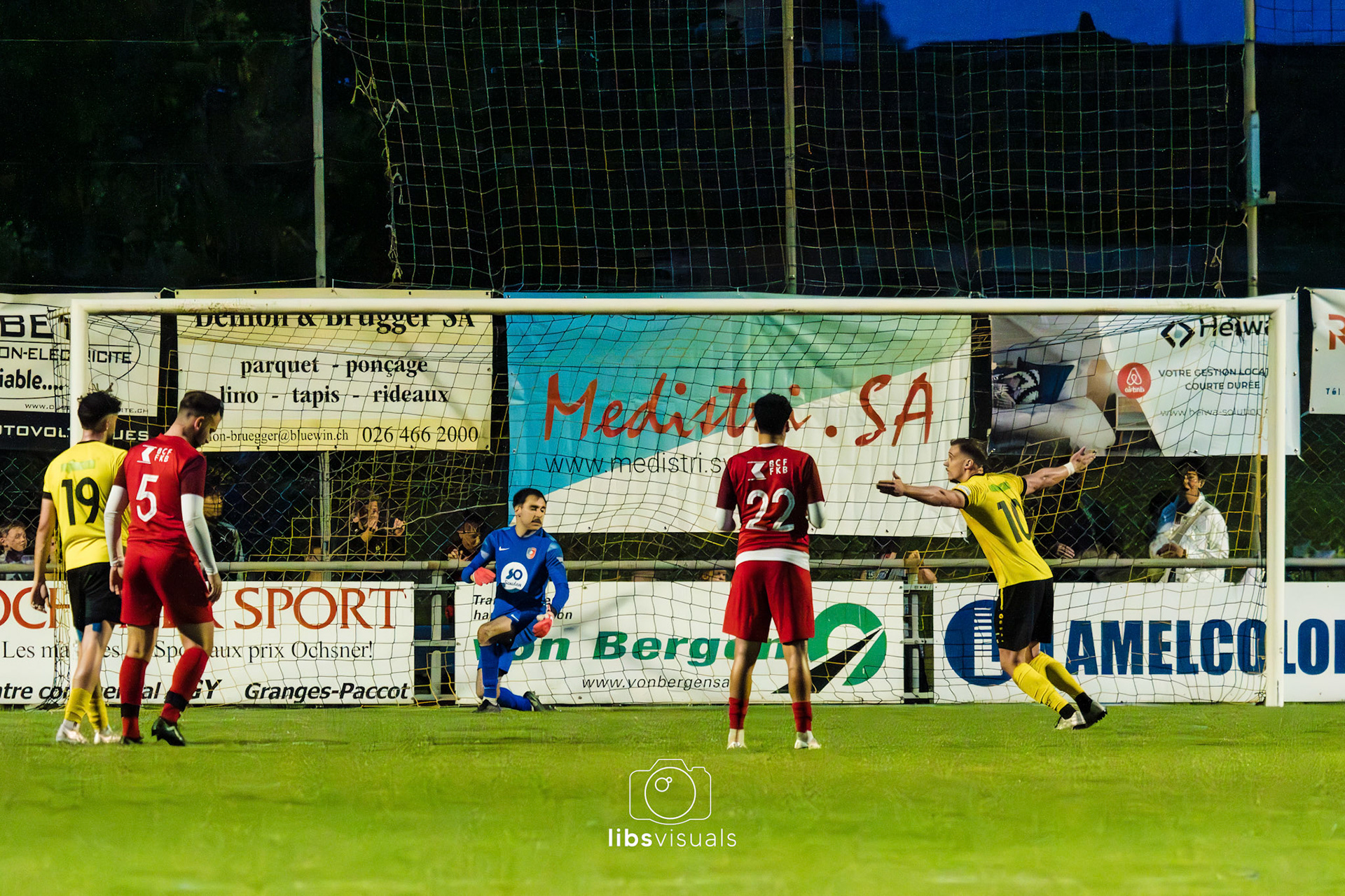 Match de barrage - promotion 3ème ligue FC Domdidier I - FC Richemond I au Stade du Pâquier  à Domdidier