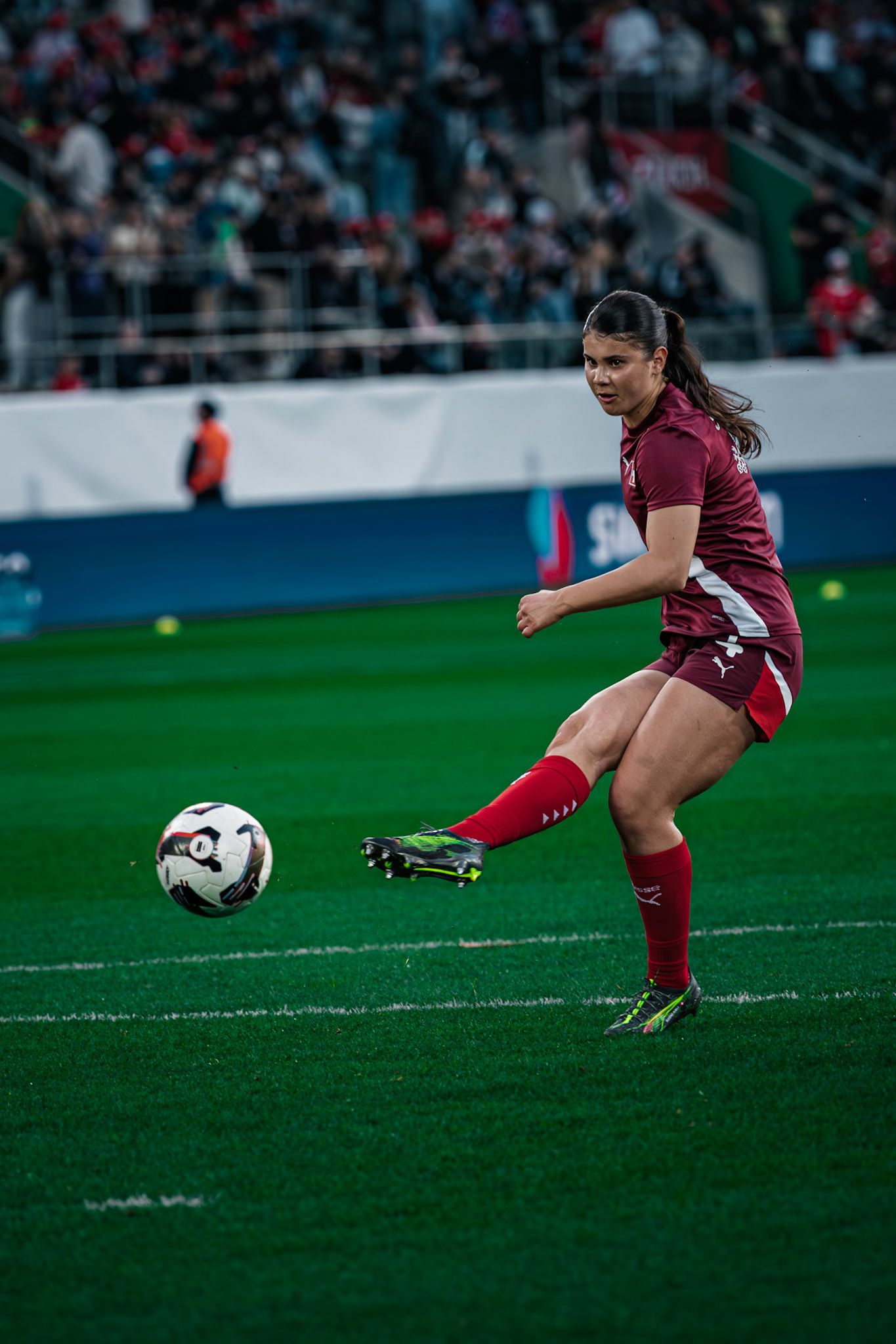 UEFA Women’s Nations League Suisse - France au Kybunpark. (Christian António/LibsVisuals.com)