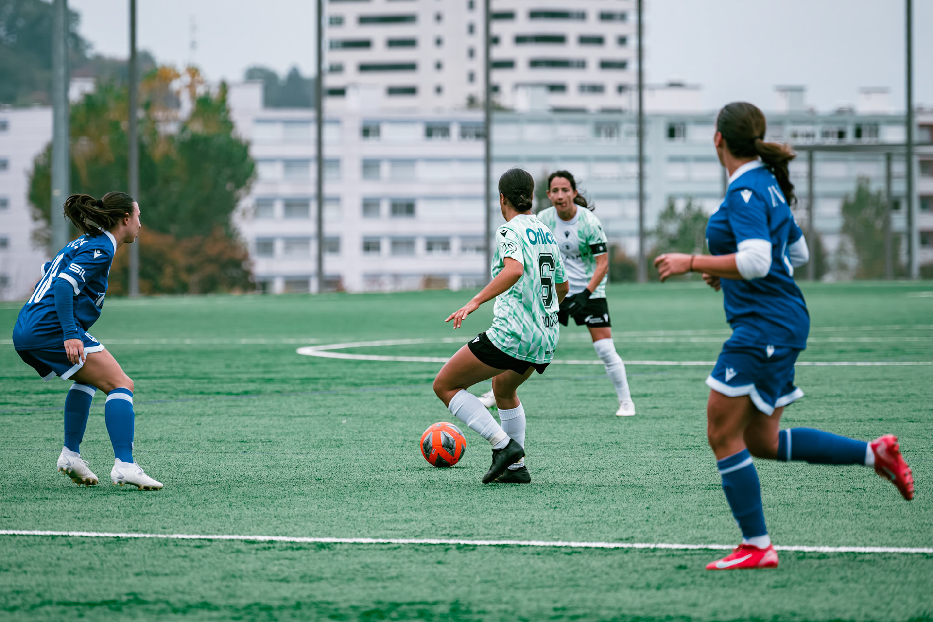 Match AXA Women’s Cup (1/16 de finale) opposant FC Lausanne-Sport et Yverdon Sport FC au Centre sportif de la Tuilière. (Christian António/LibsVisuals.com)