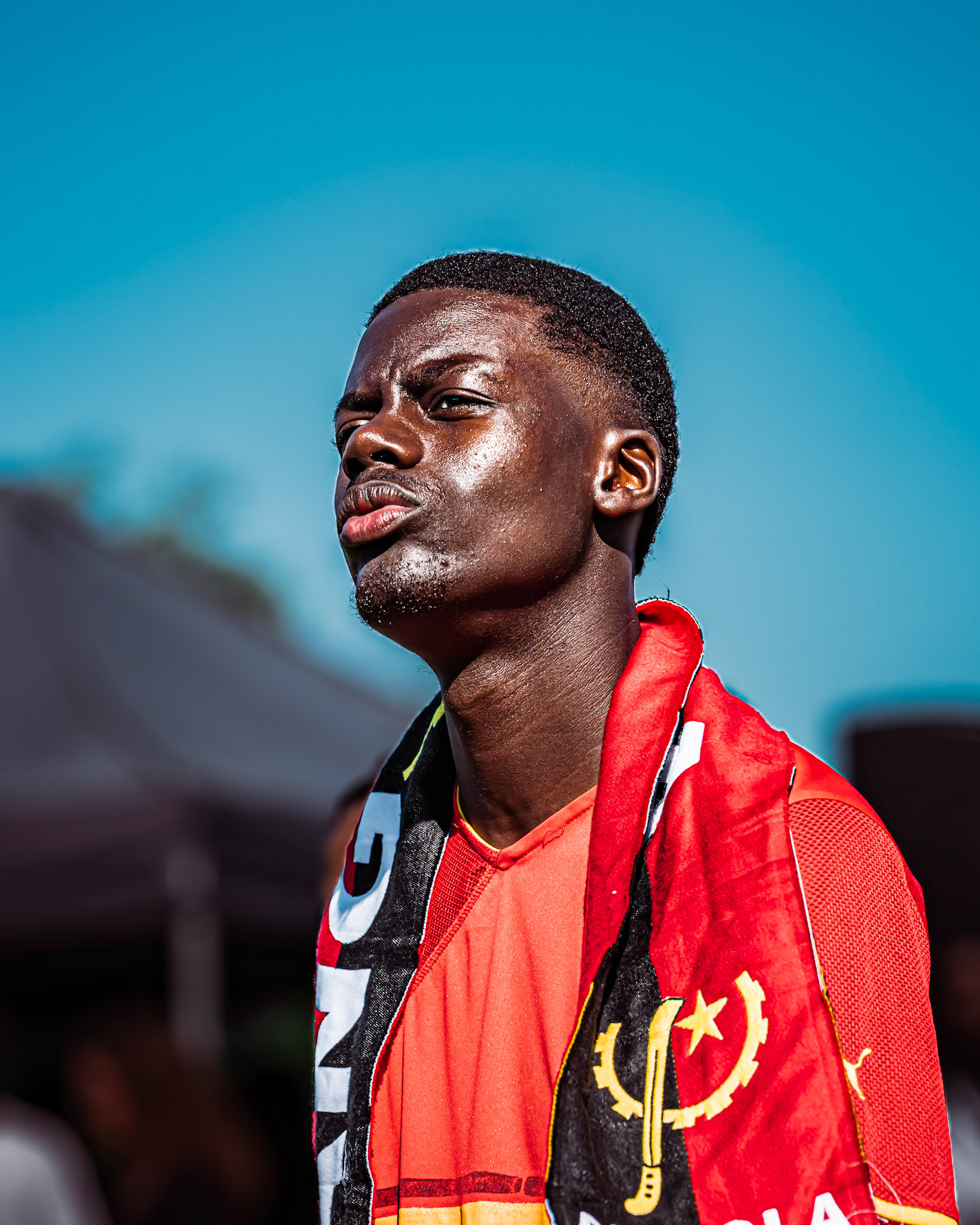 Match amical opposant l’Angola et le Cap-Vert (CanFribourg) au Terrain Communal de Corminboeuf. (Christian António/LibsVisuals.com)