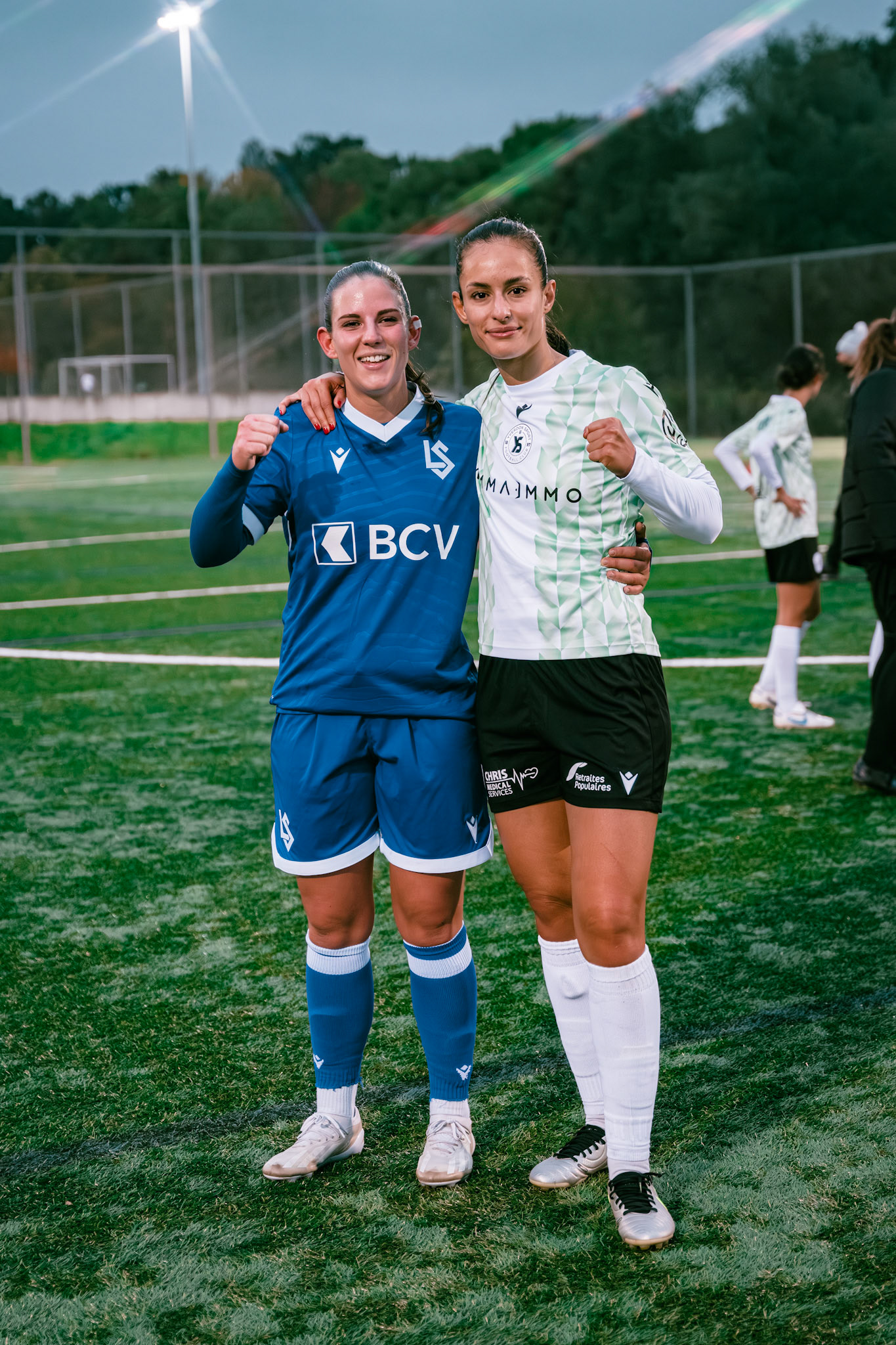 Match AXA Women’s Cup (1/16 de finale) opposant FC Lausanne-Sport et Yverdon Sport FC au Centre sportif de la Tuilière. (Christian António/LibsVisuals.com)
