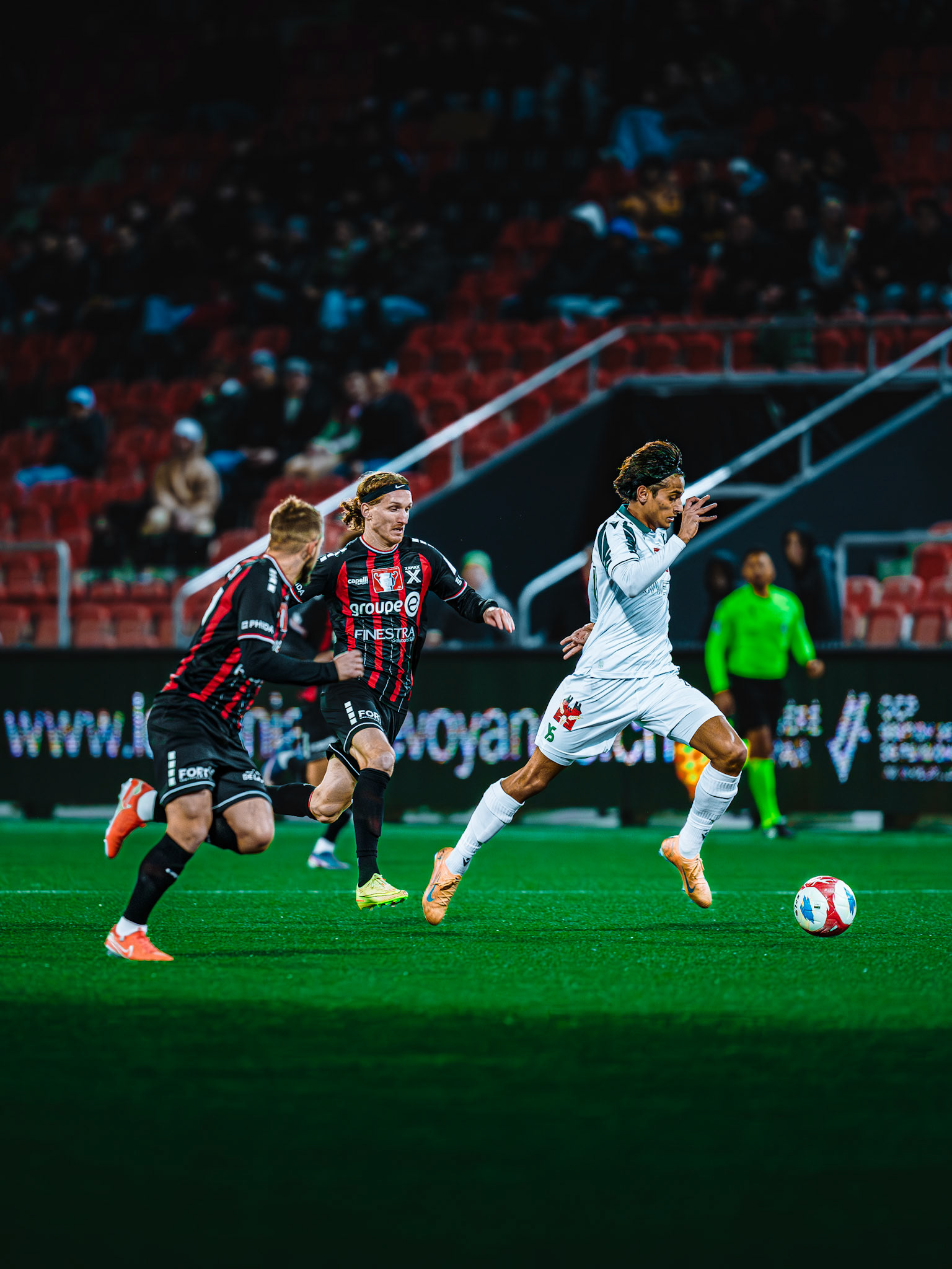 Match de Coupe Suisse (1/4 de finale) opposant Neuchâtel Xamax et Yverdon Sport FC au Stade de la Maladière, Neuchâtel (Christian António / LibsVisuals.com)