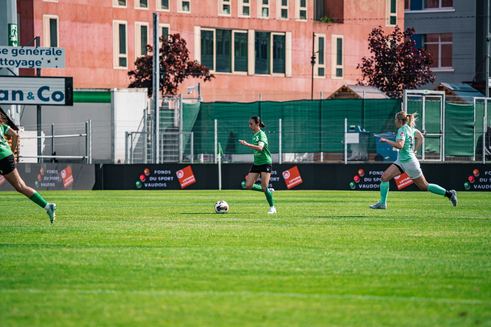 Yverdon Sport FC et FC Schlieren au Stade Municipal. (Christian António/LibsVisuals.com)