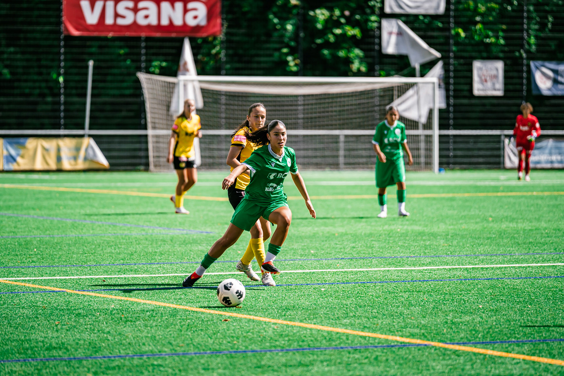 Match championnat opposant BSC YB Frauen U-20 - Yverdon Sport U-20 au Sportplatz Wyler. (Christian António/LibsVisuals.com)