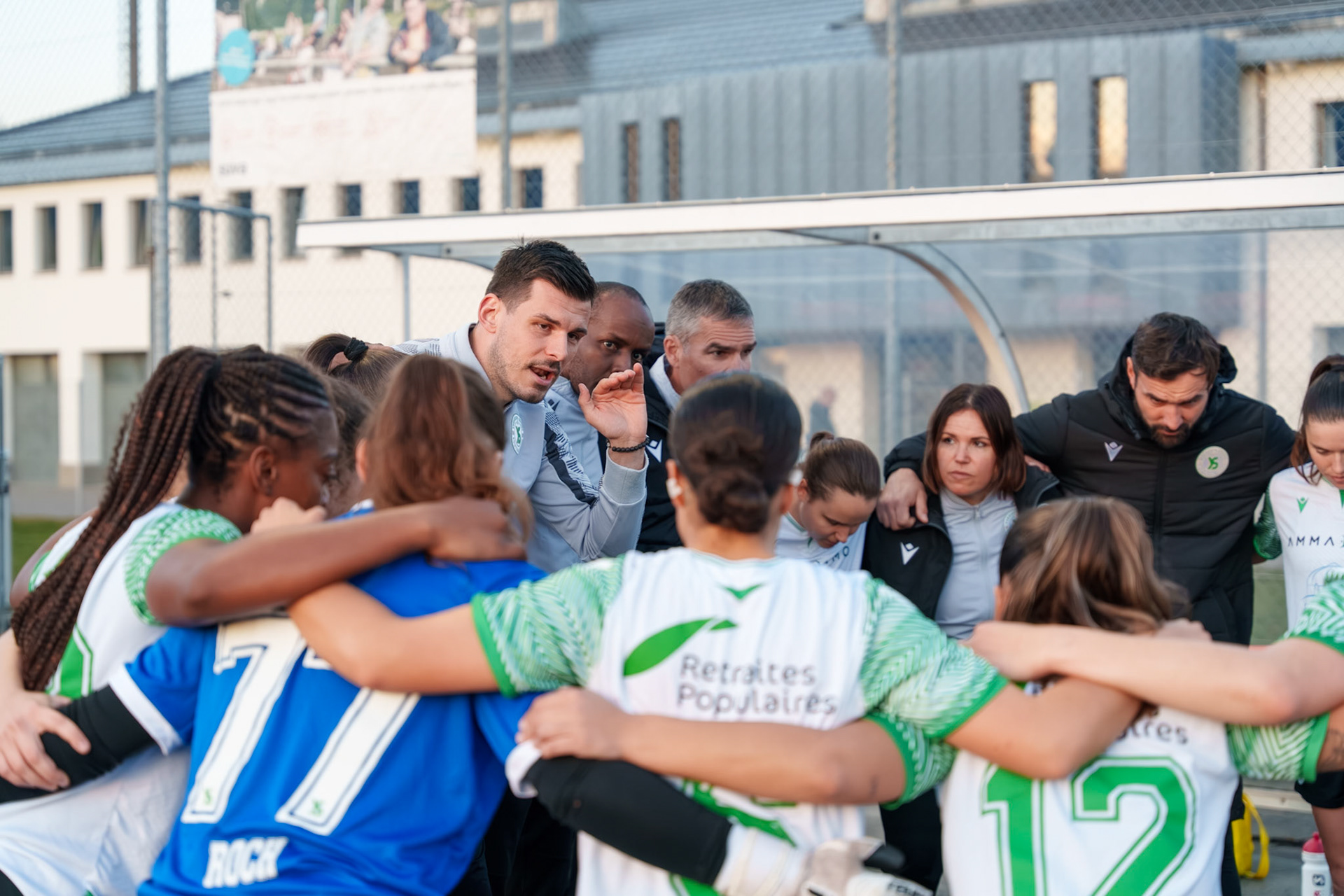 FC Solothurn Frauen et Yverdon Sport FC au Stadion FC Solothurn. (Christian António/LibsVisuals.com)