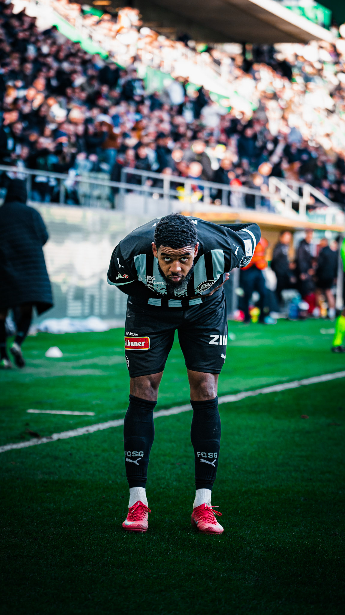 FC Saint-Gall 1879 et Lausanne-Sport FC au Kybunpark. (Christian António/LibsVisuals.com)