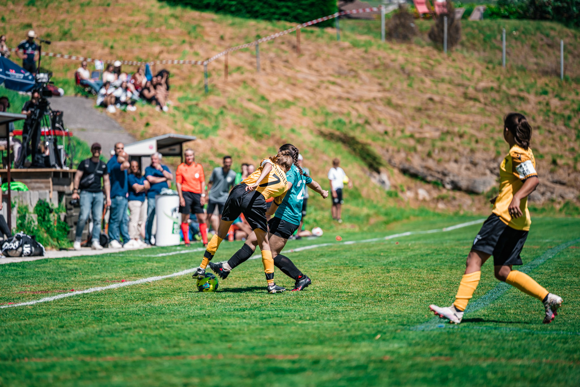 FC Aigle - FC Echallens Région I au Stade des Ruvines. (Christian António/LibsVisuals.com)