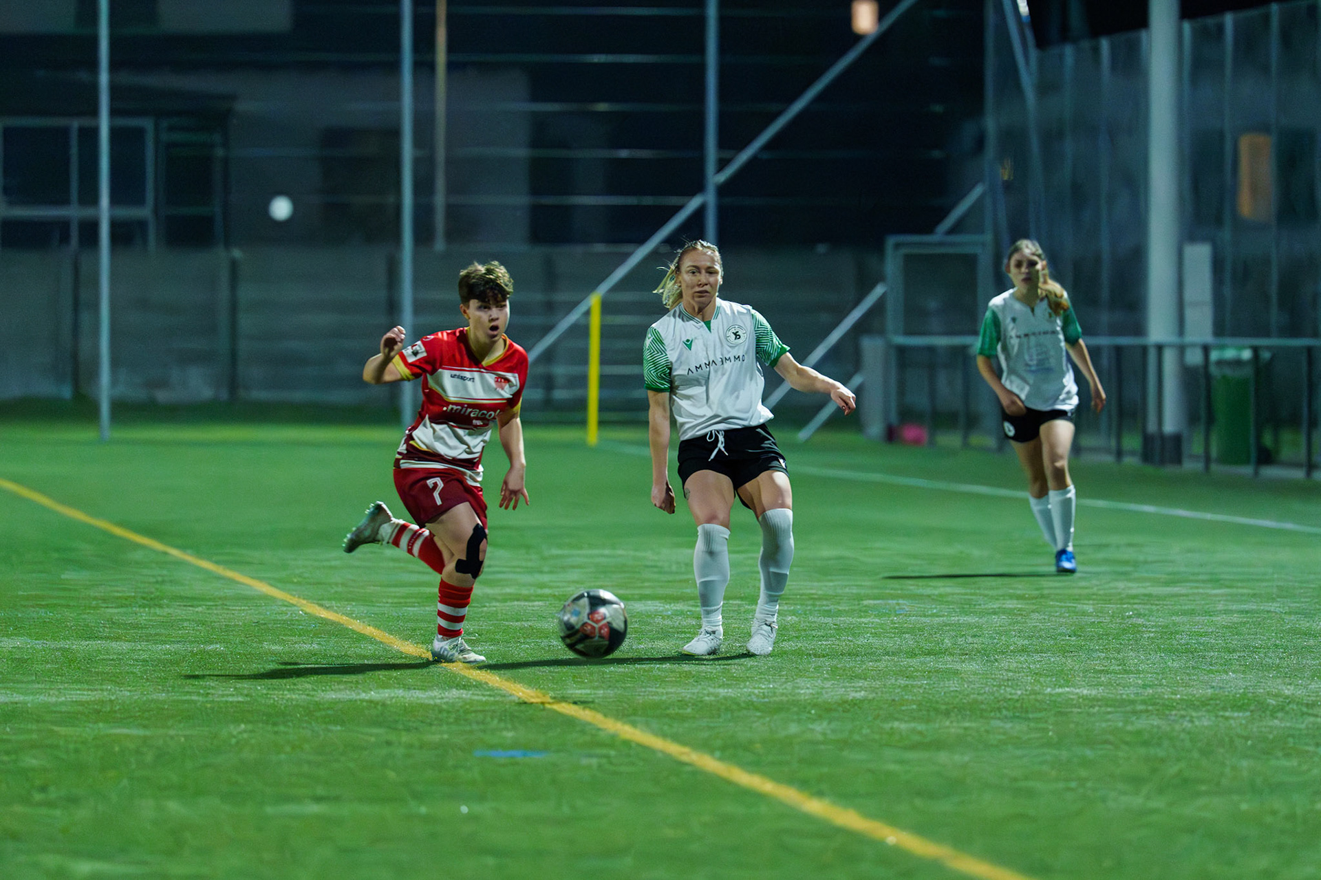 FC Solothurn Frauen et Yverdon Sport FC au Stadion FC Solothurn. (Christian António/LibsVisuals.com)