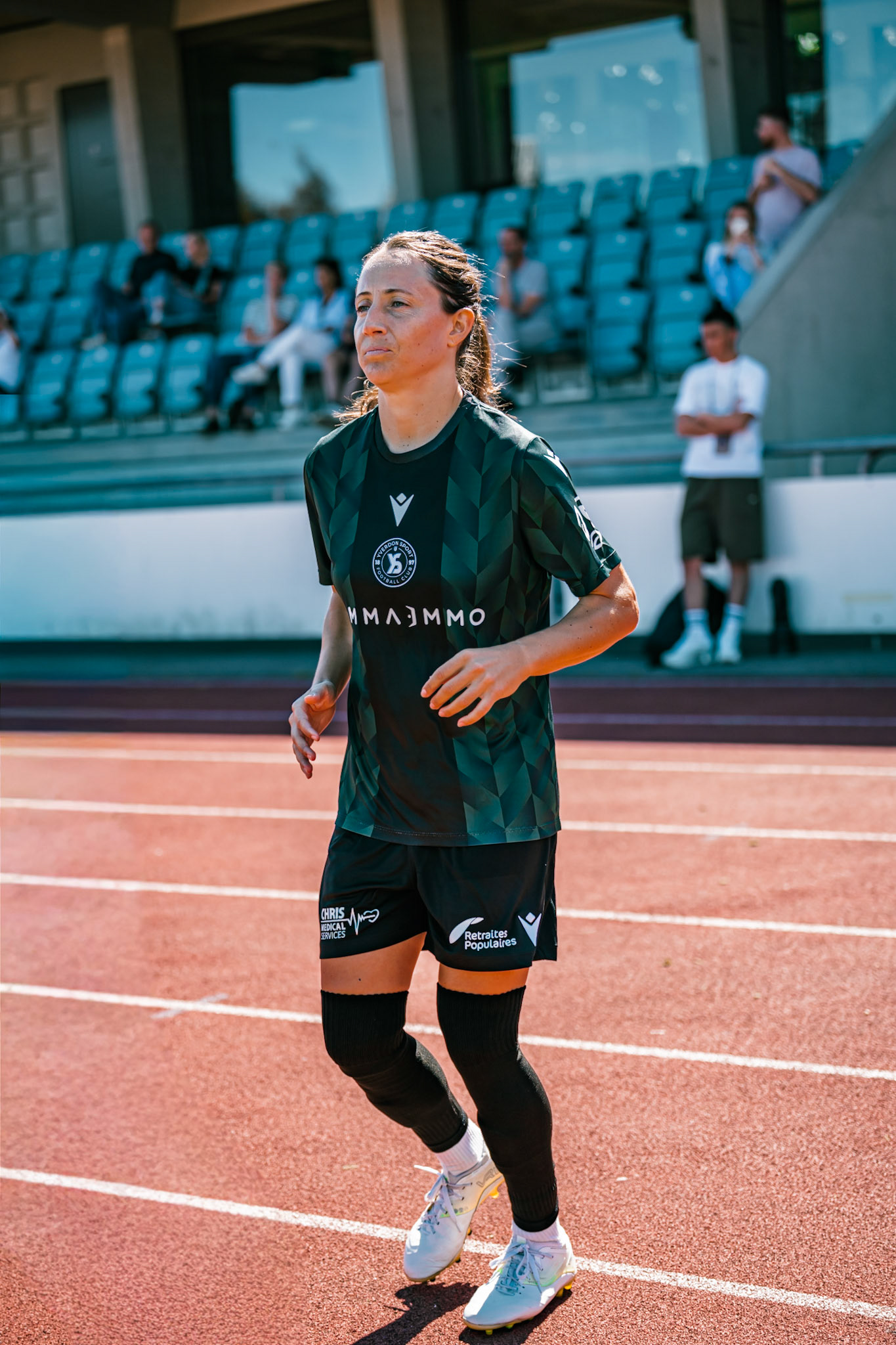 Match AXA Women’s Cup opposant FC Concordia Basel - Yverdon Sport FC au Sportanlagen St. Jakob. (Christian António/LibsVisuals.com)