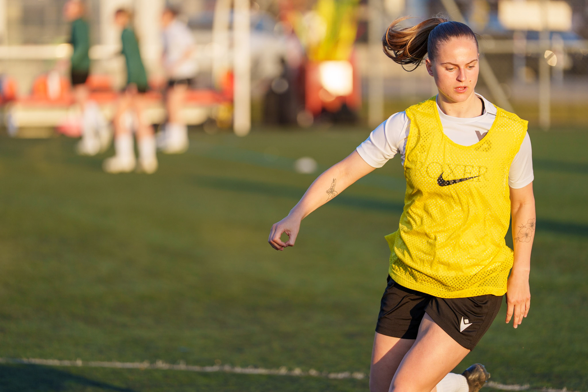 FC Solothurn Frauen et Yverdon Sport FC au Stadion FC Solothurn. (Christian António/LibsVisuals.com)