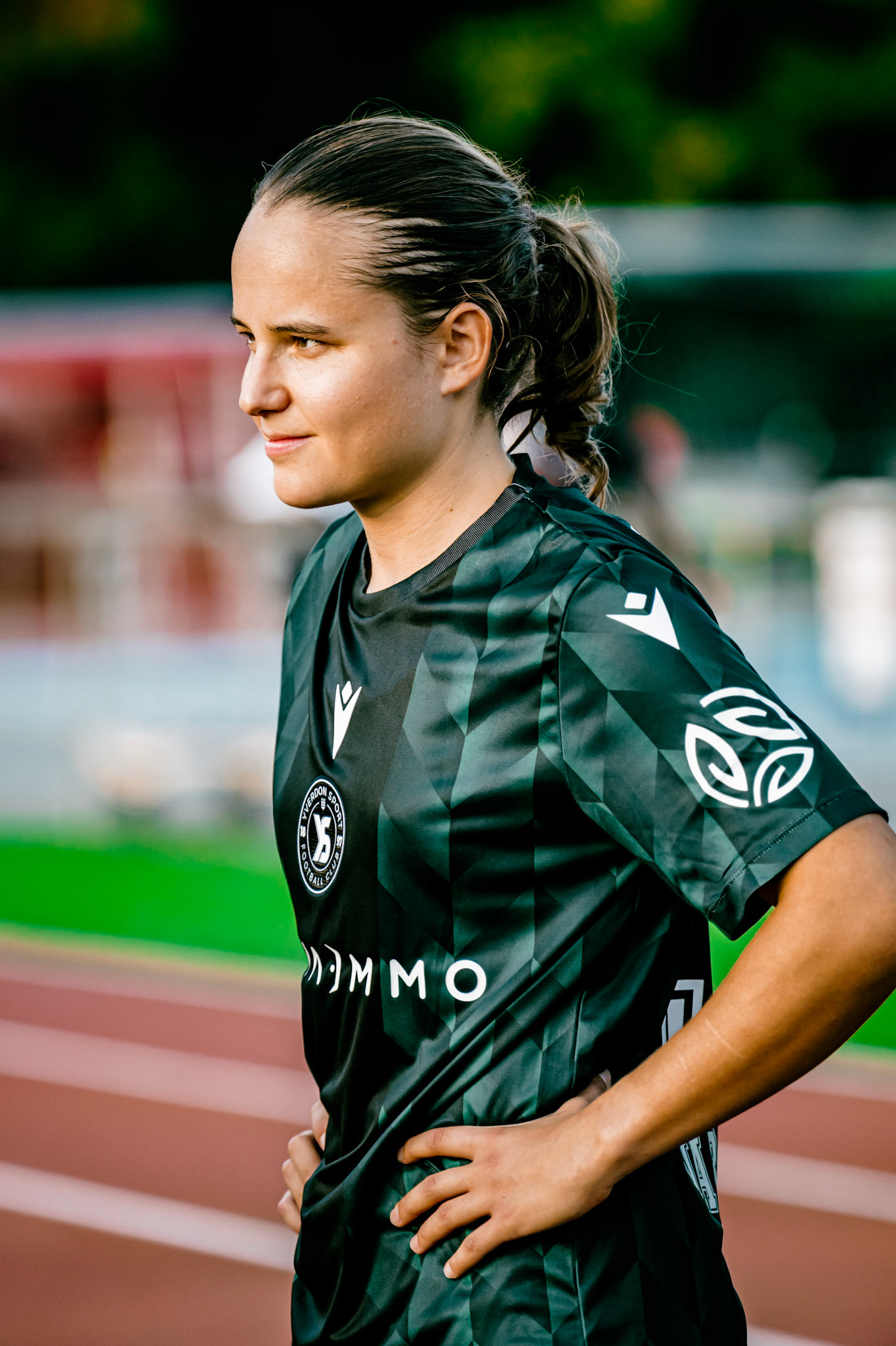 Match de championnat LNB (féminine) opposant le FC Sion Féminin à Yverdon Sport FC à l’Ancien Stand, Sion. (Christian António/LibsVisuals.com)