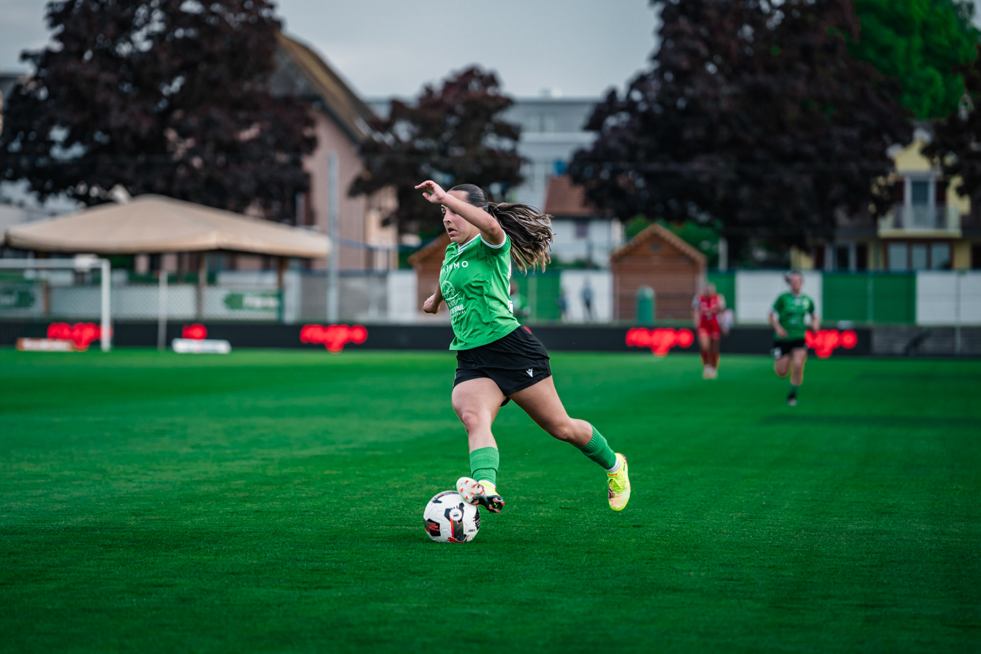 Yverdon Sport FC et FC Rapperswil-Jona au Stade Municipal. (Christian António/LibsVisuals.com)