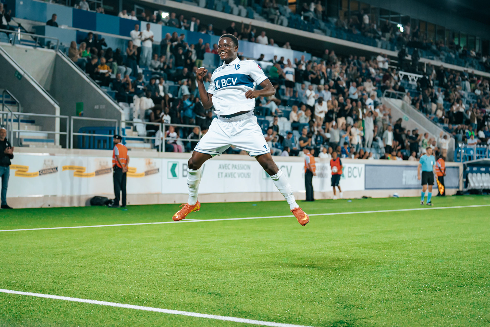 Lausanne-Sport - Vardar Skopje au Stade de la Tuilière. (Christian António/LibsVisuals.com)