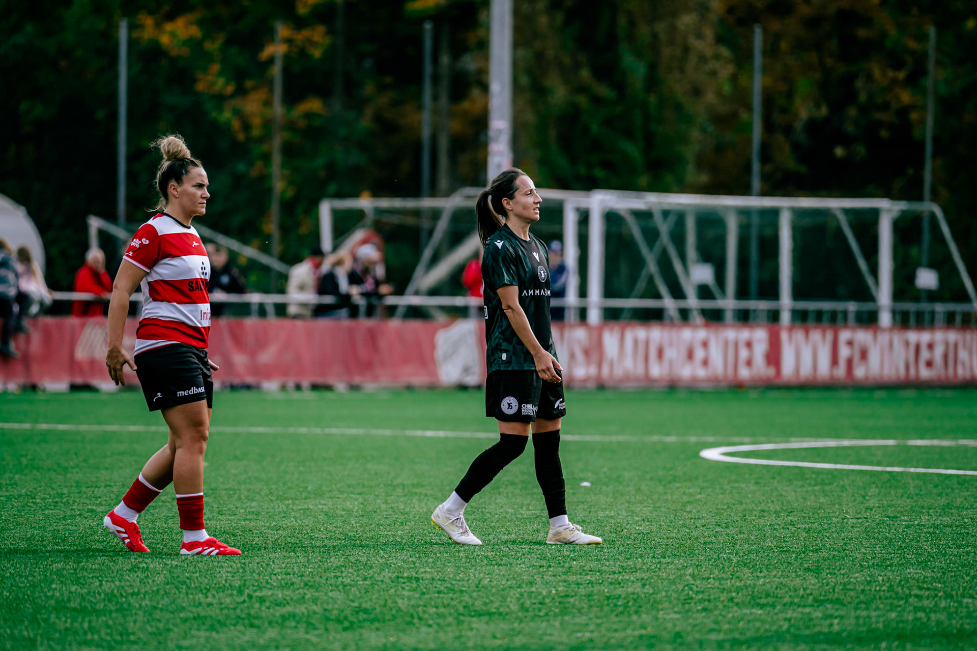 Match de championnat LNB Féminine opposant le FC Winterthur et Yverdon Sport FC au Schützenwiese, Winterthur. (Christian António/LibsVisuals.com)