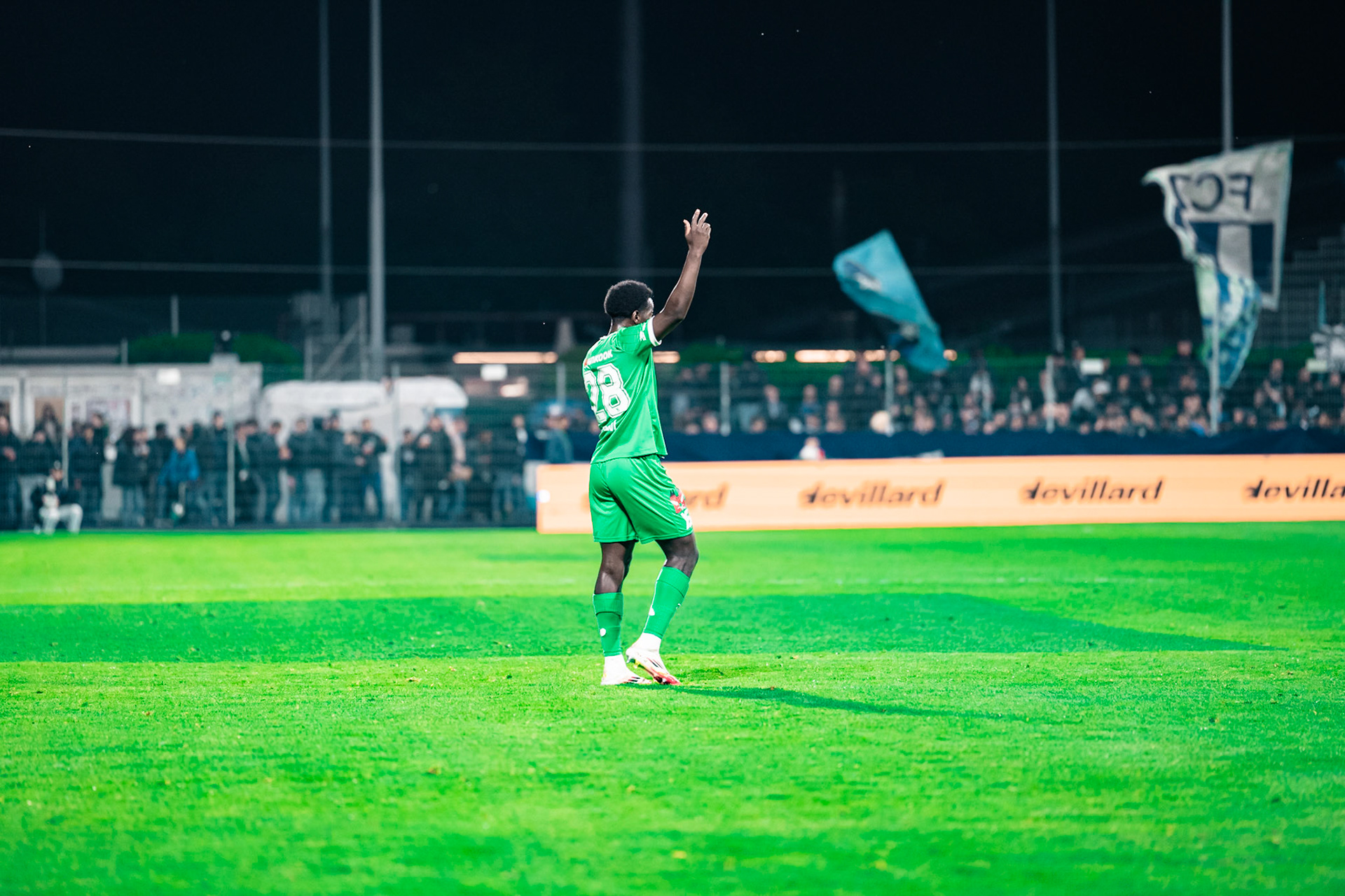 Yverdon Sport FC et FC Zürich au Stade Municipal. (Christian António/LibsVisuals.com)