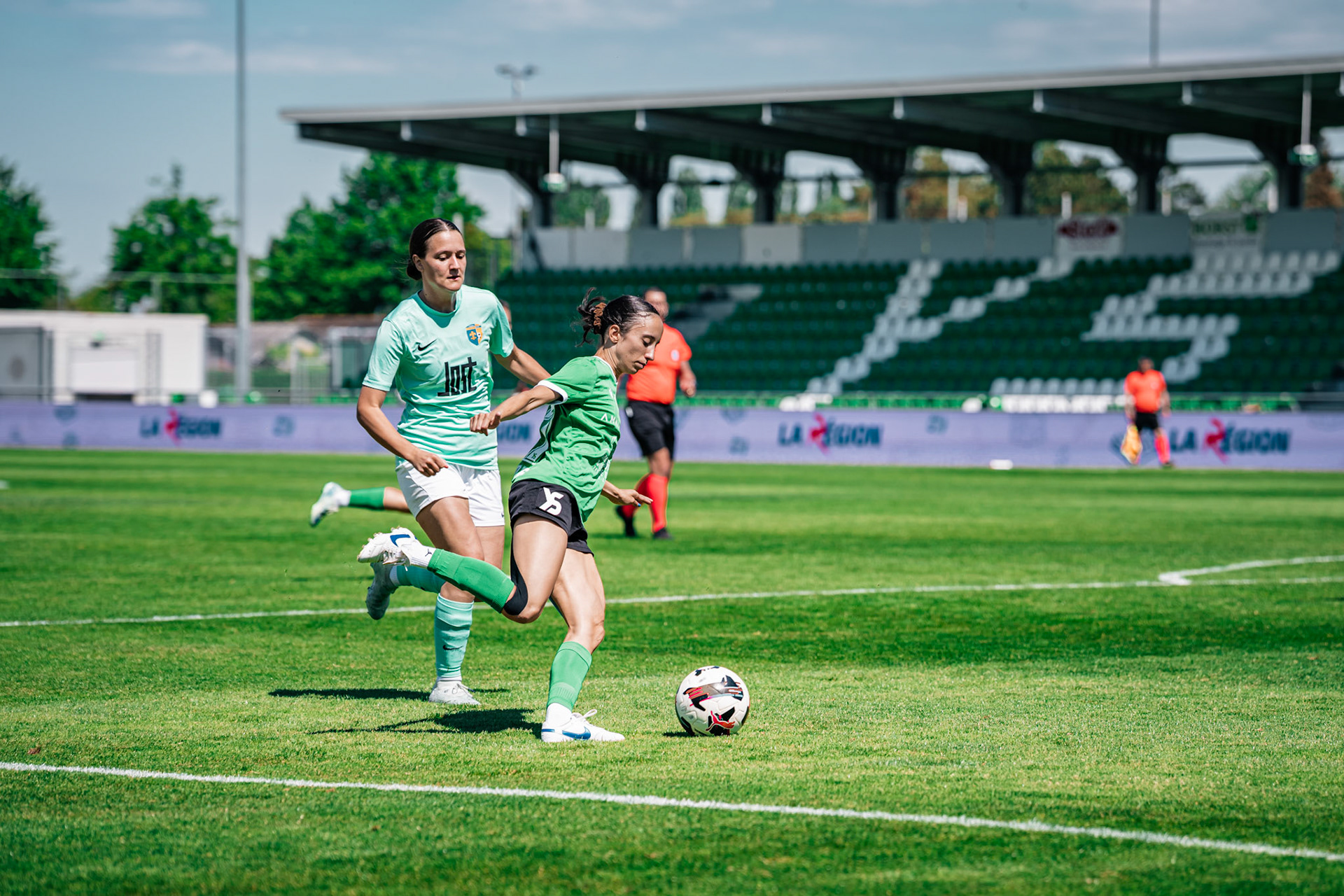 Yverdon Sport FC et FC Schlieren au Stade Municipal. (Christian António/LibsVisuals.com)