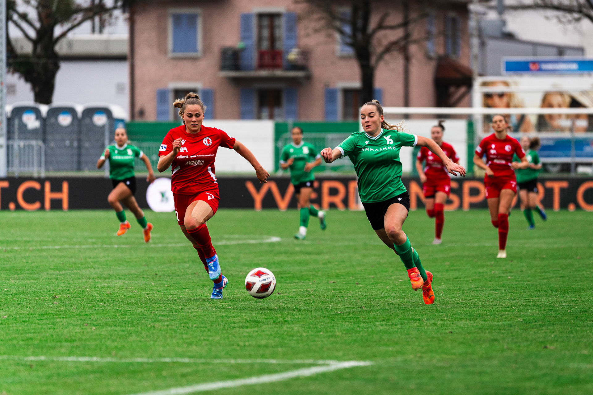 1/8 de finale - AXA coupe suisse Féminine Yverdon Sport FC - Frauenteam Thun Berner-Oberland