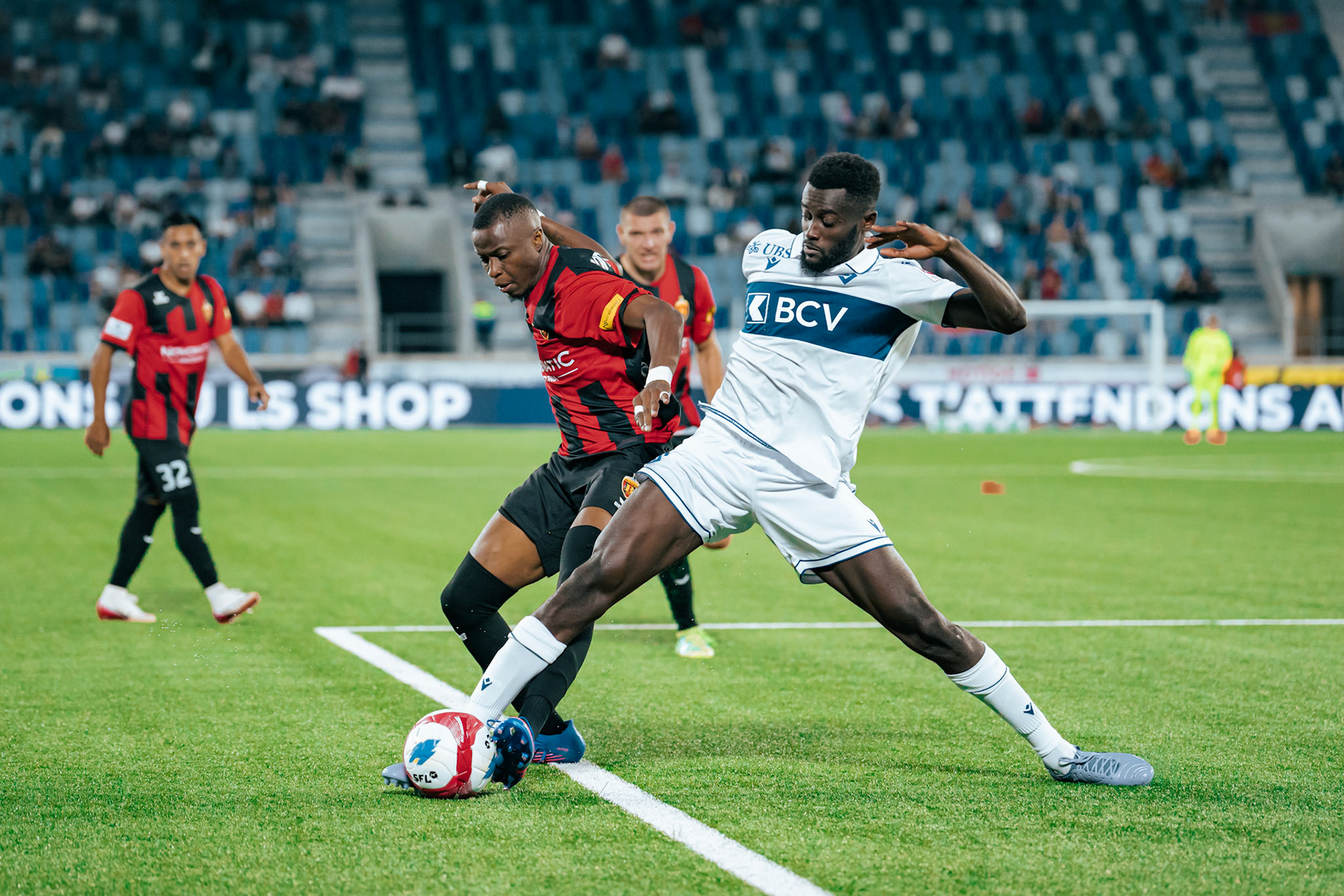 Lausanne-Sport - Vardar Skopje au Stade de la Tuilière. (Christian António/LibsVisuals.com)