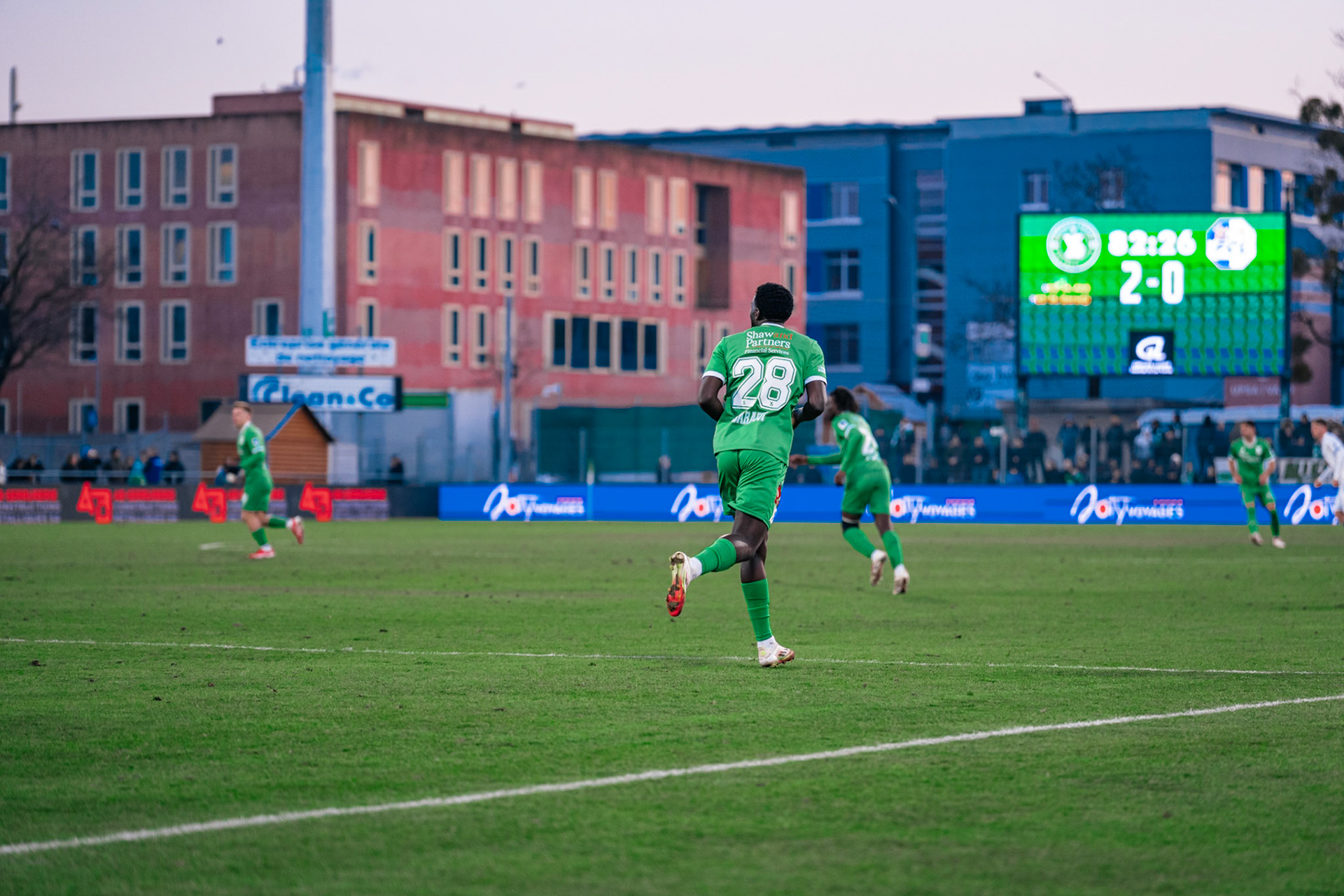 Yverdon Sport FC et FC Luzern au Stade Municipal. (Christian António/LibsVisuals.com)