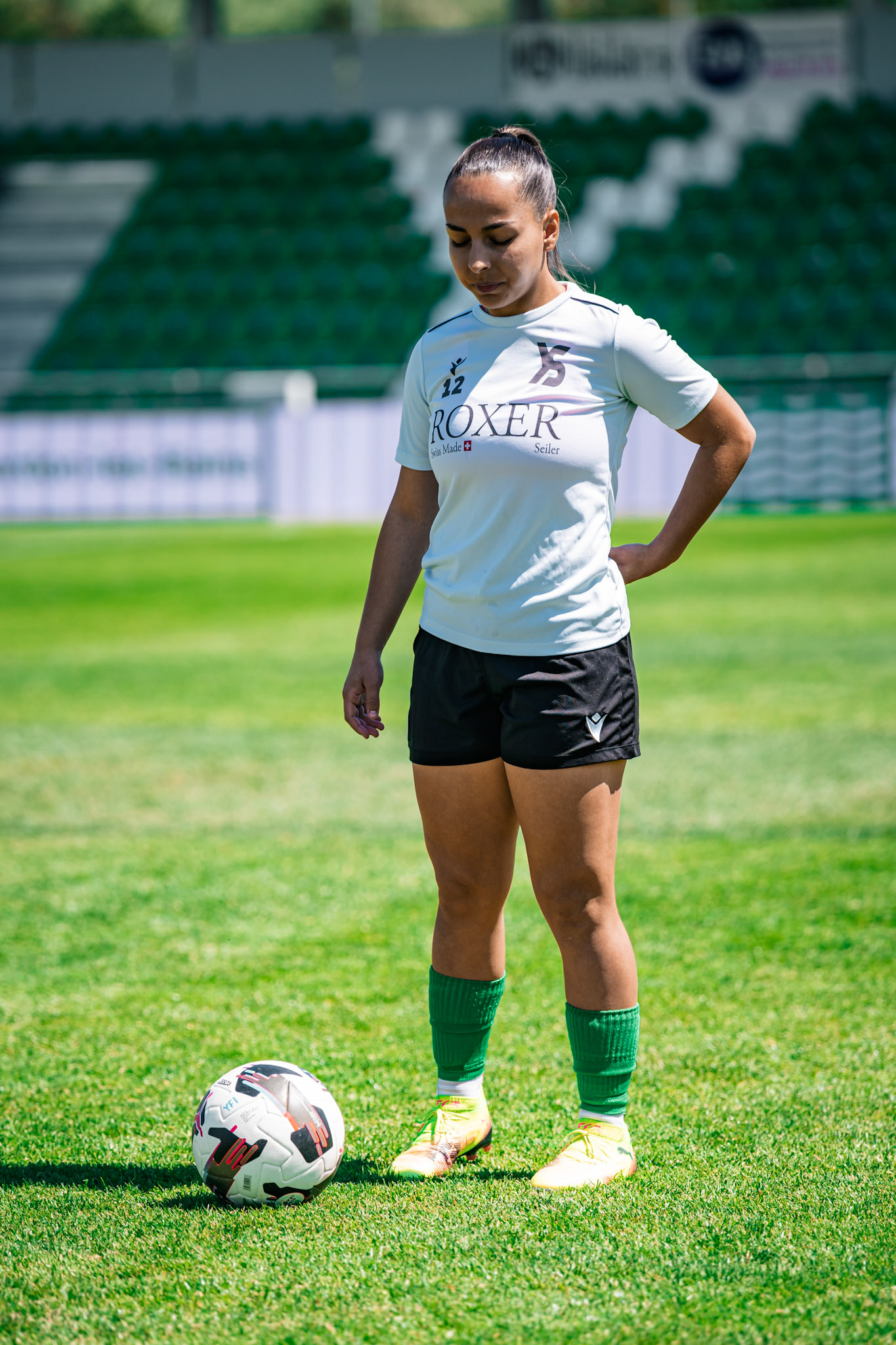 Yverdon Sport FC et FC Schlieren au Stade Municipal. (Christian António/LibsVisuals.com)