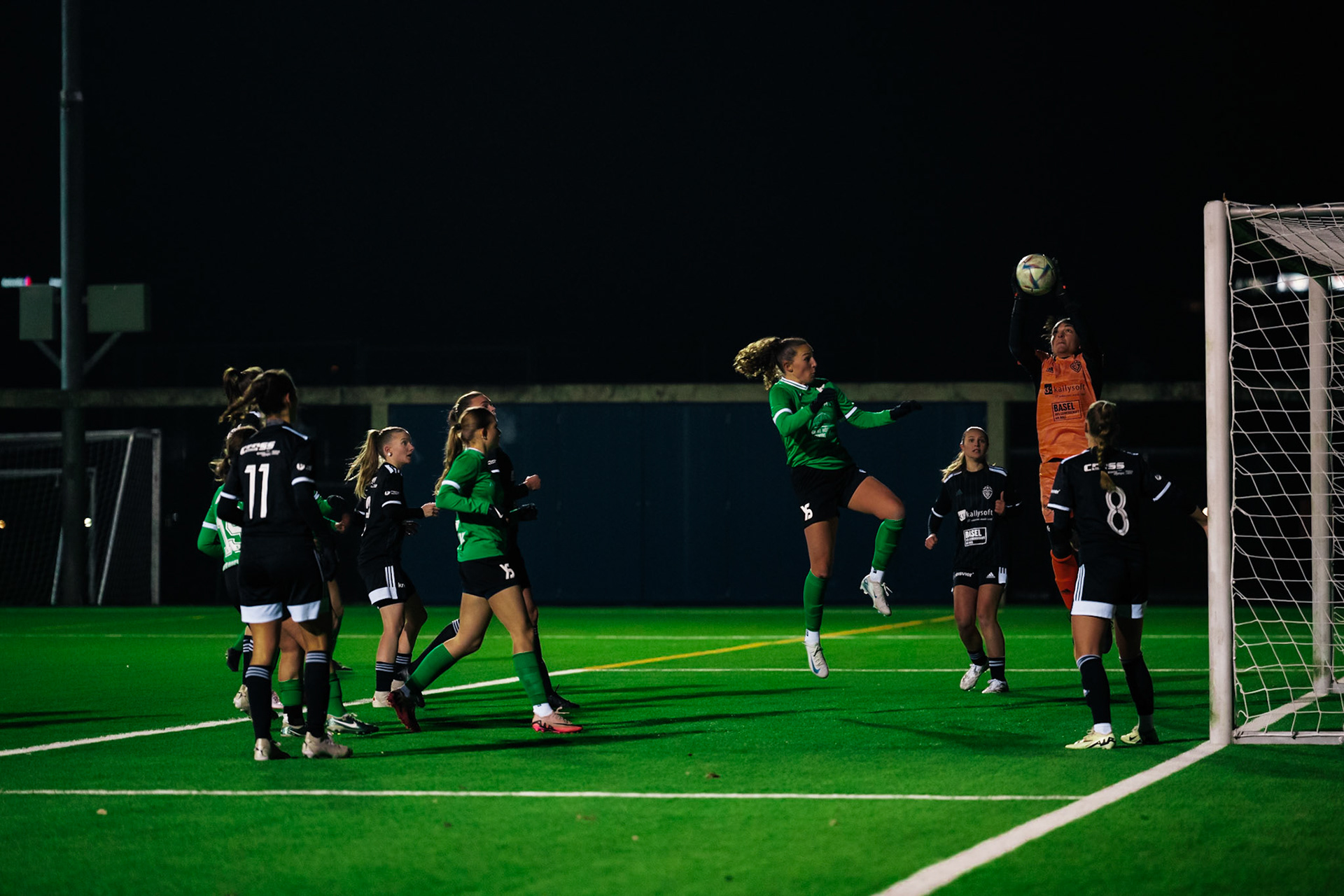 FFV Basel et Yverdon Sport FC au Campus FC Basel (Christian António/LibsVisuals.com)