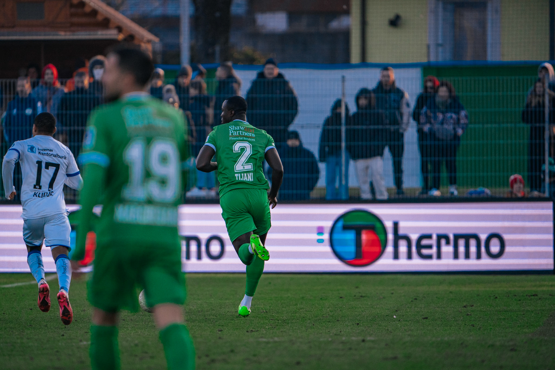 Yverdon Sport FC et FC Luzern au Stade Municipal. (Christian António/LibsVisuals.com)